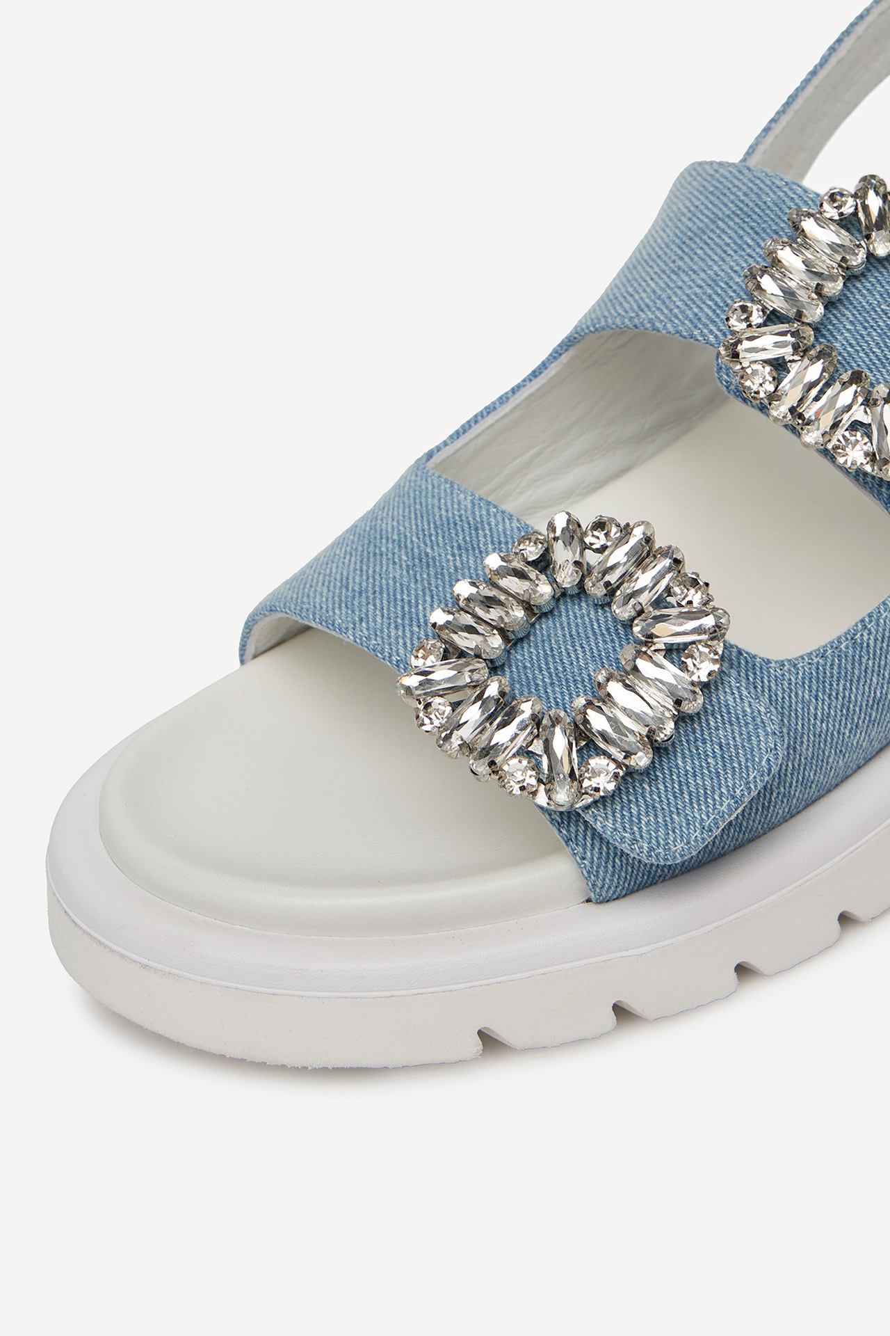 Sandali Svetlo modra