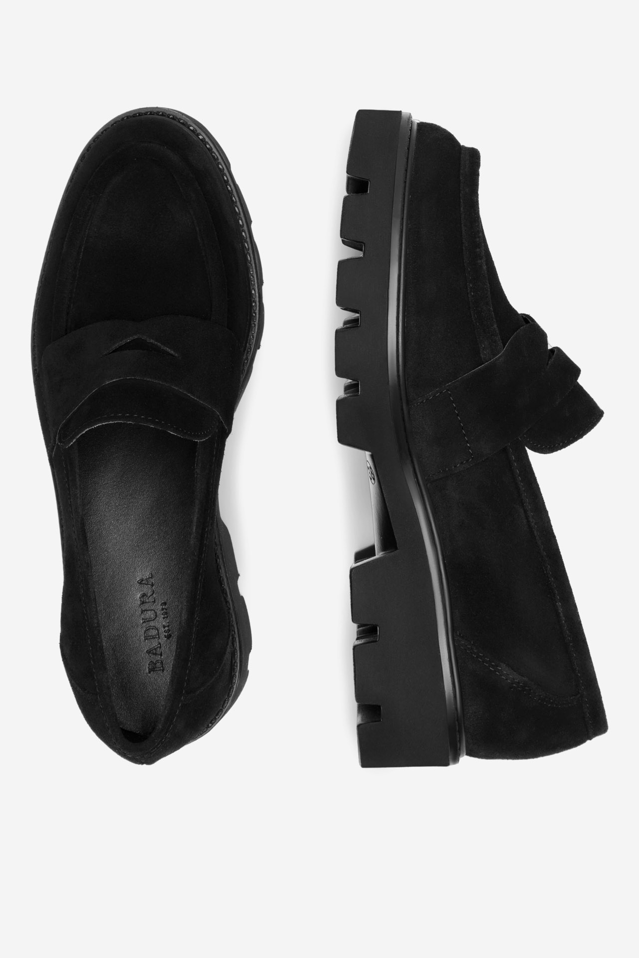 Loaferice Crno