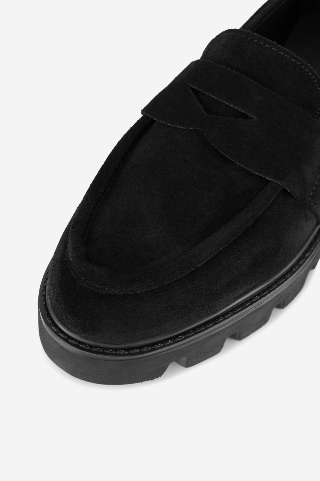 Loaferice Crno