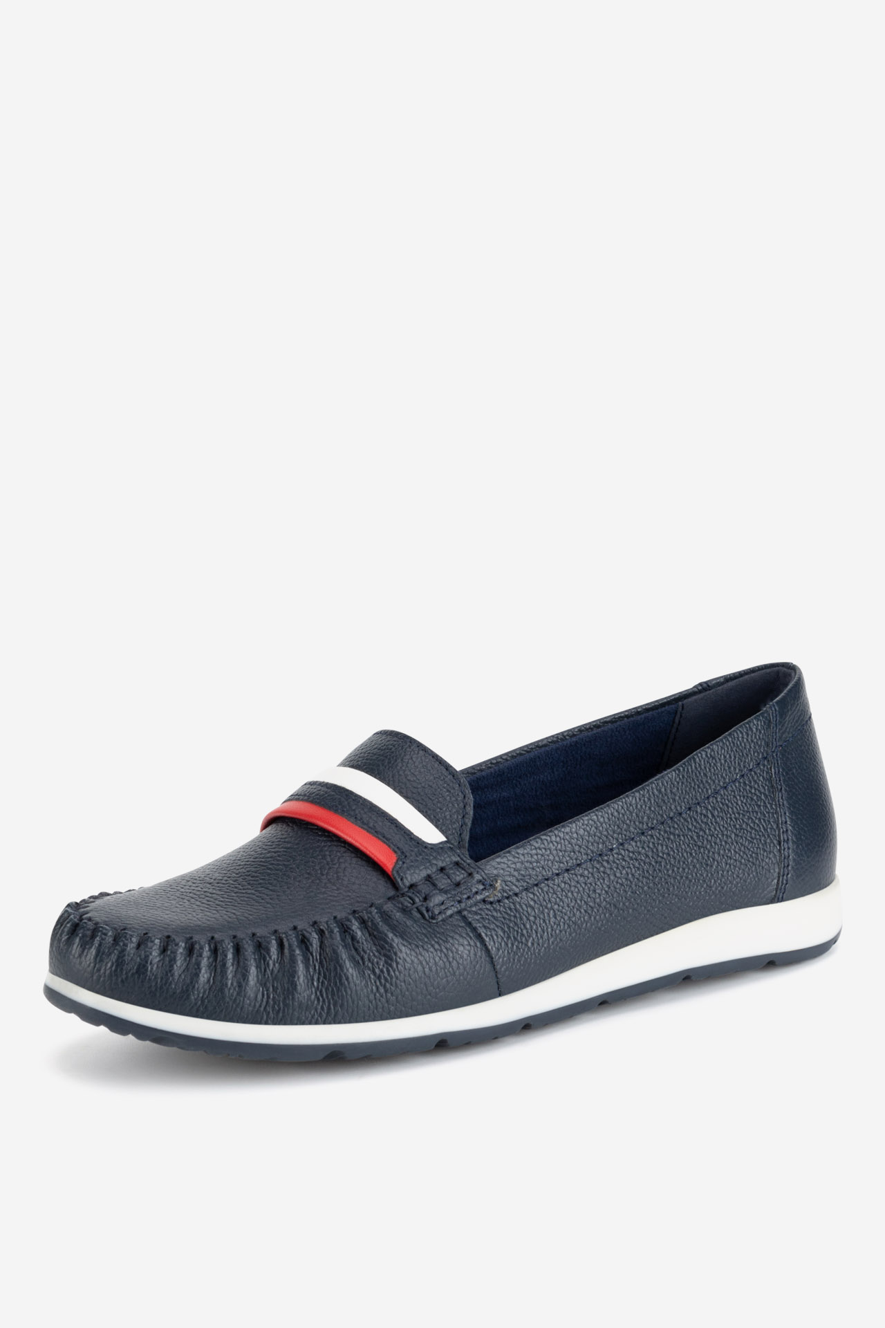 Mokasíny TMAVĚ MODRÁ