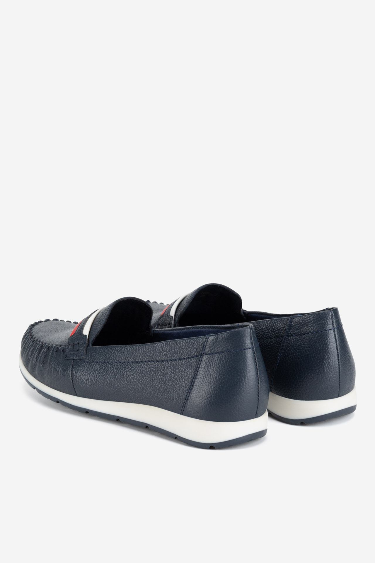 Mokasíny TMAVĚ MODRÁ