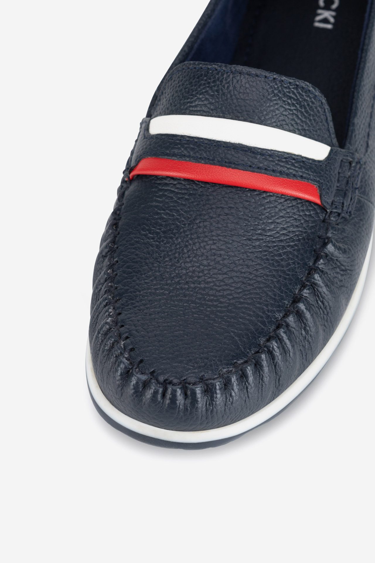 Mokasíny TMAVĚ MODRÁ