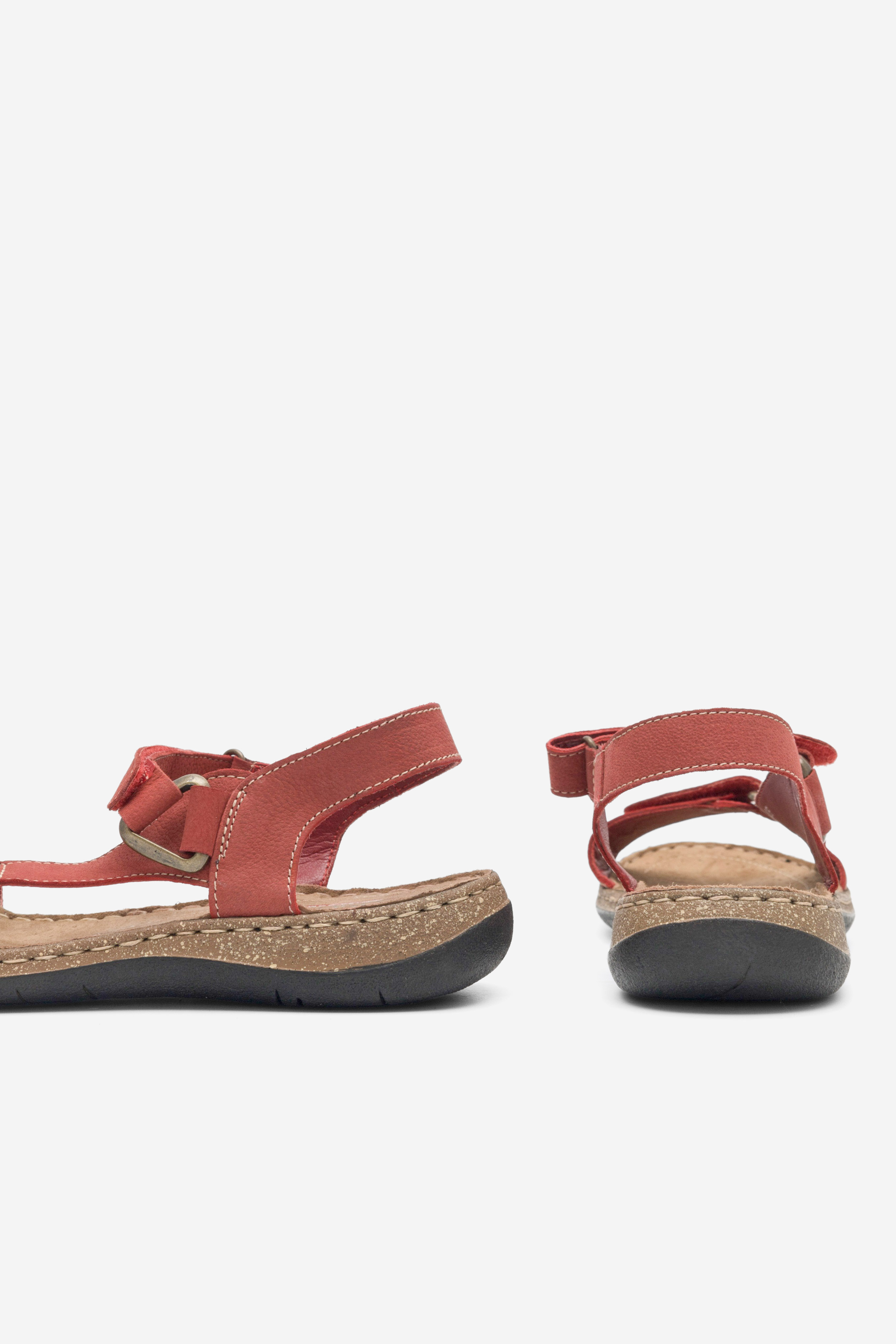 Sandály ČERVENÁ
