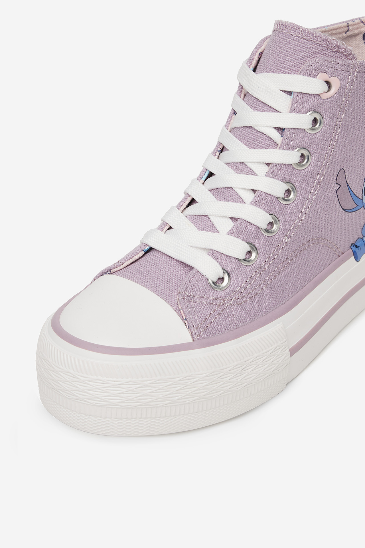 Plátěná obuv SVĚTLE FIALOVÁ