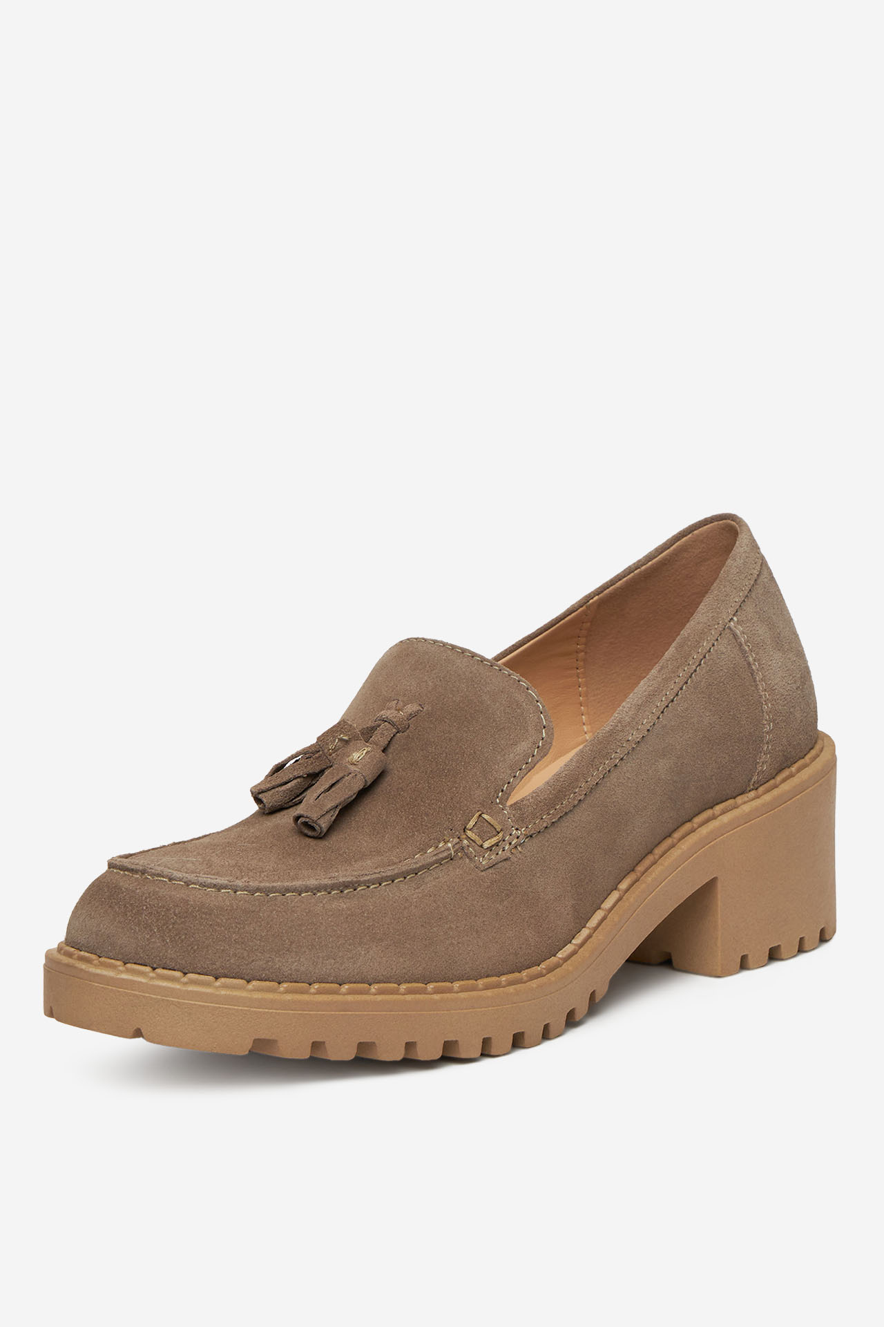 Čevlji brez vezalk Rjava