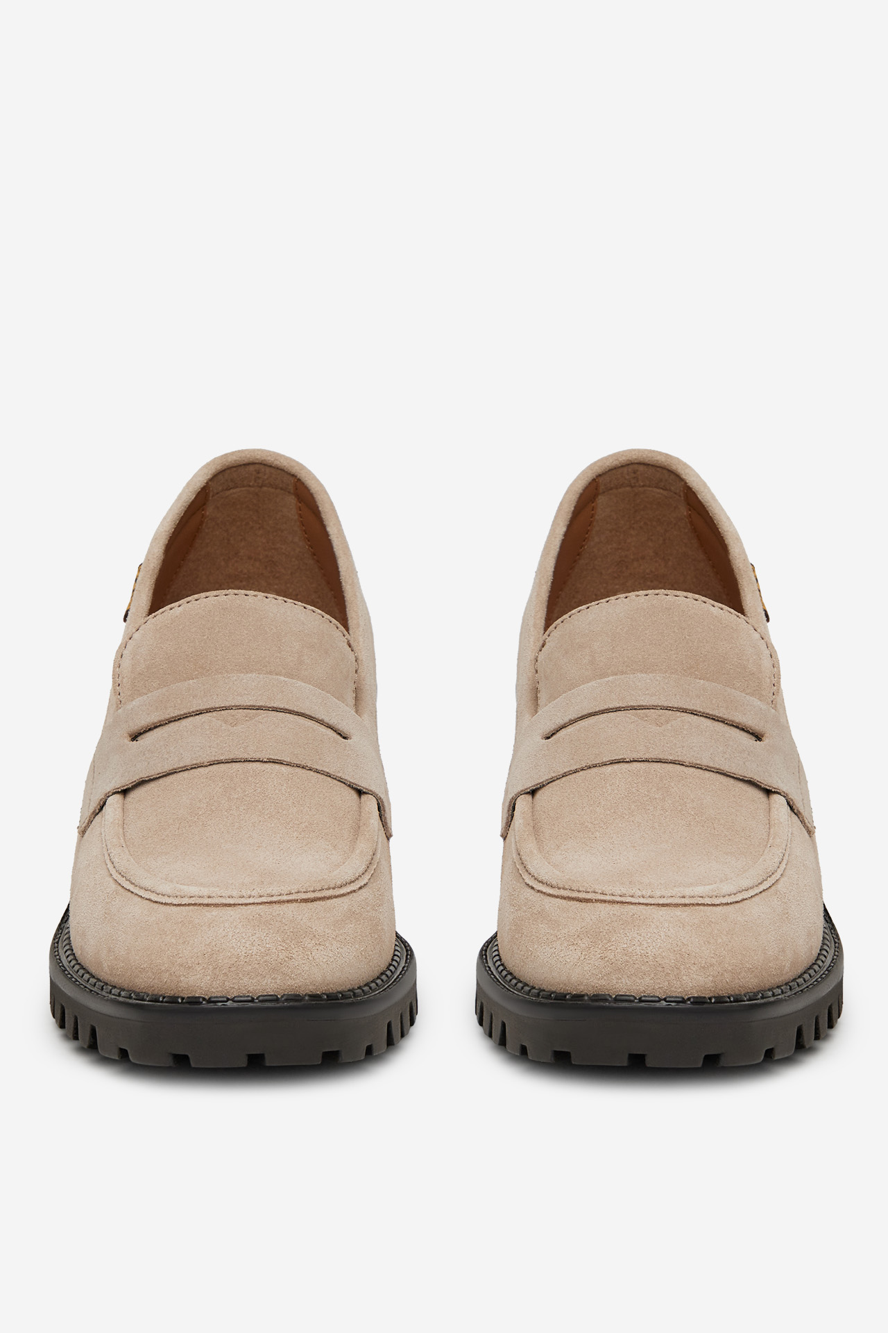 Mokasíny SVĚTLE ŠEDÁ