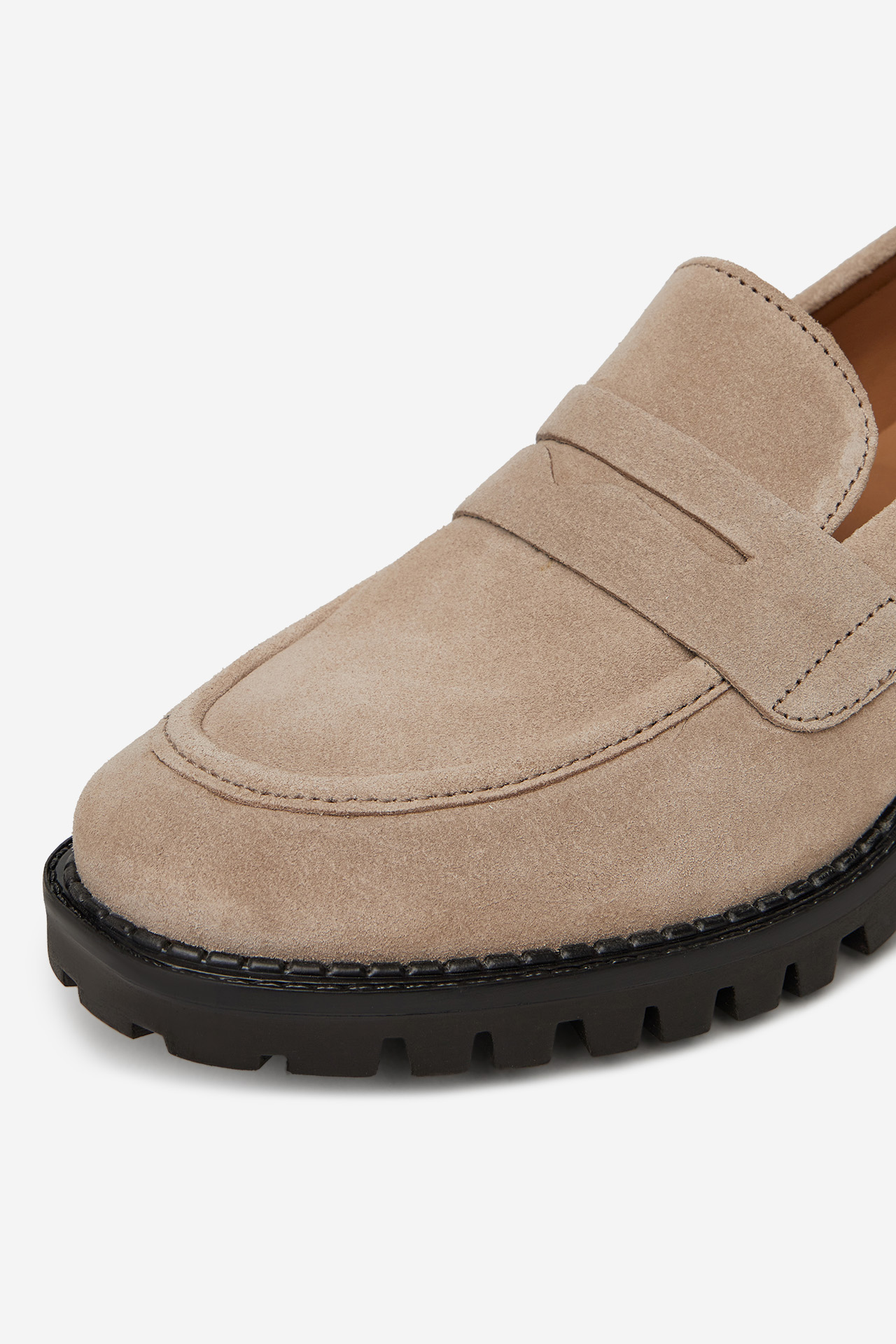 Mokasíny SVĚTLE ŠEDÁ