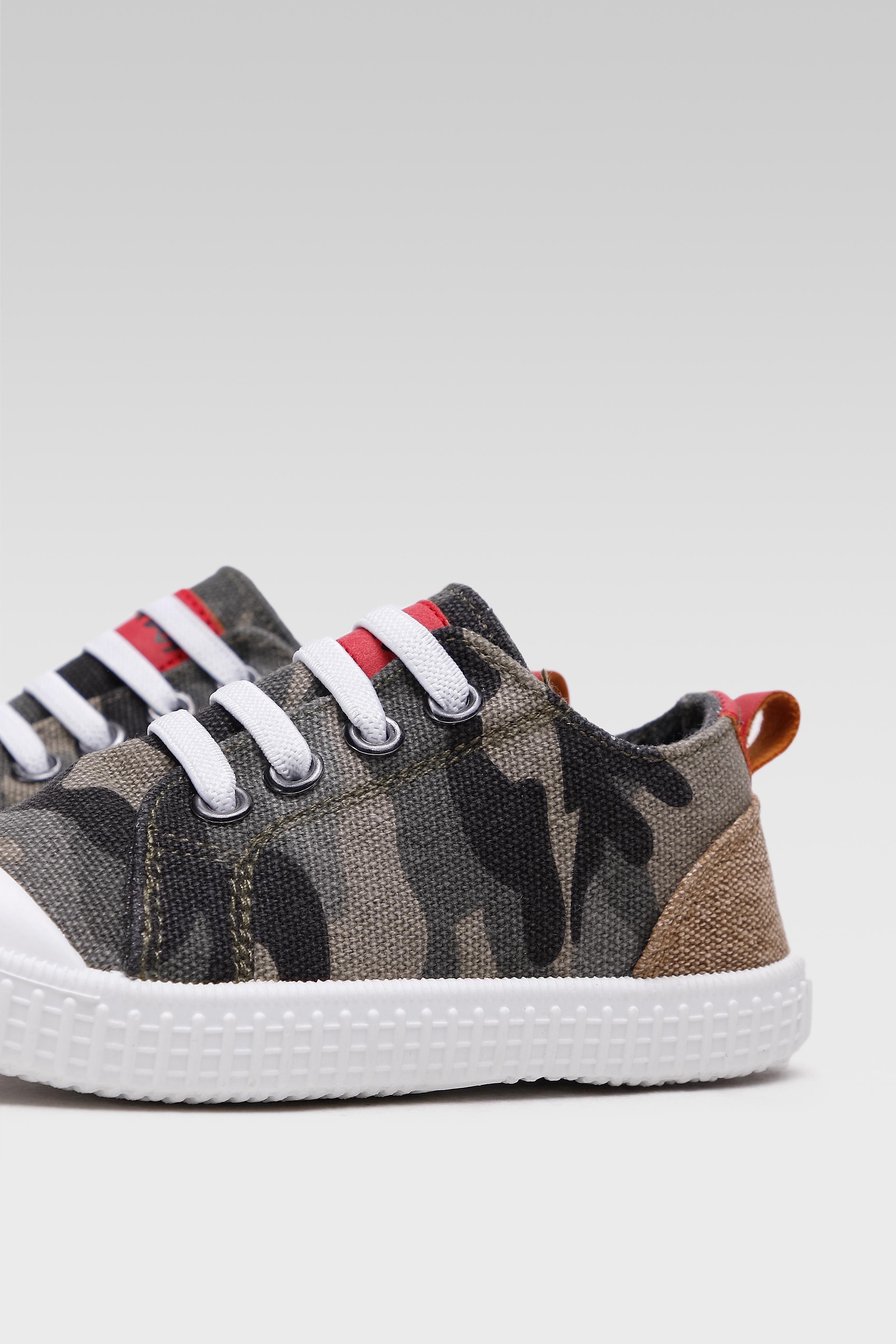 Plátěná obuv KHAKI