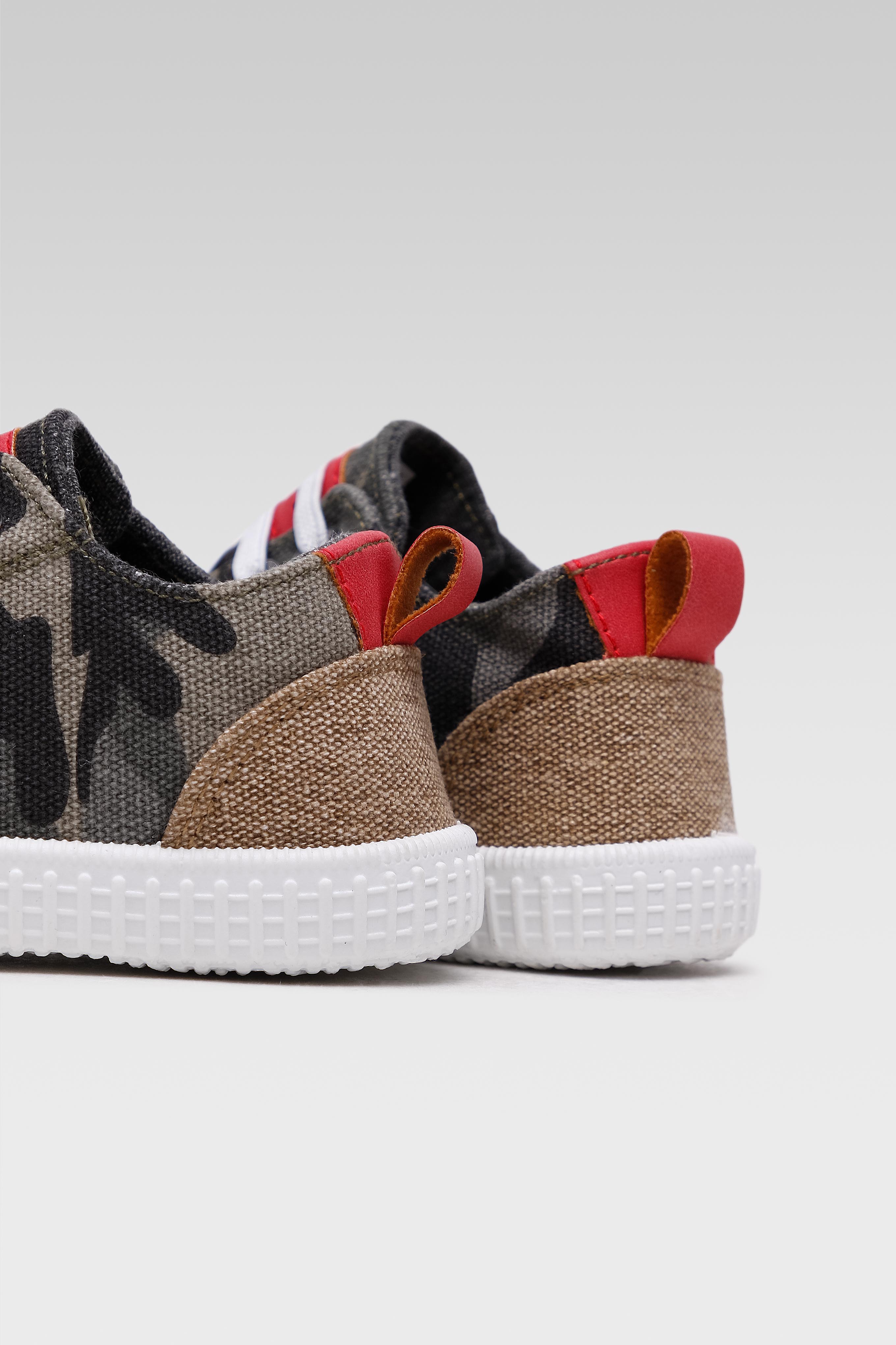 Plátěná obuv KHAKI