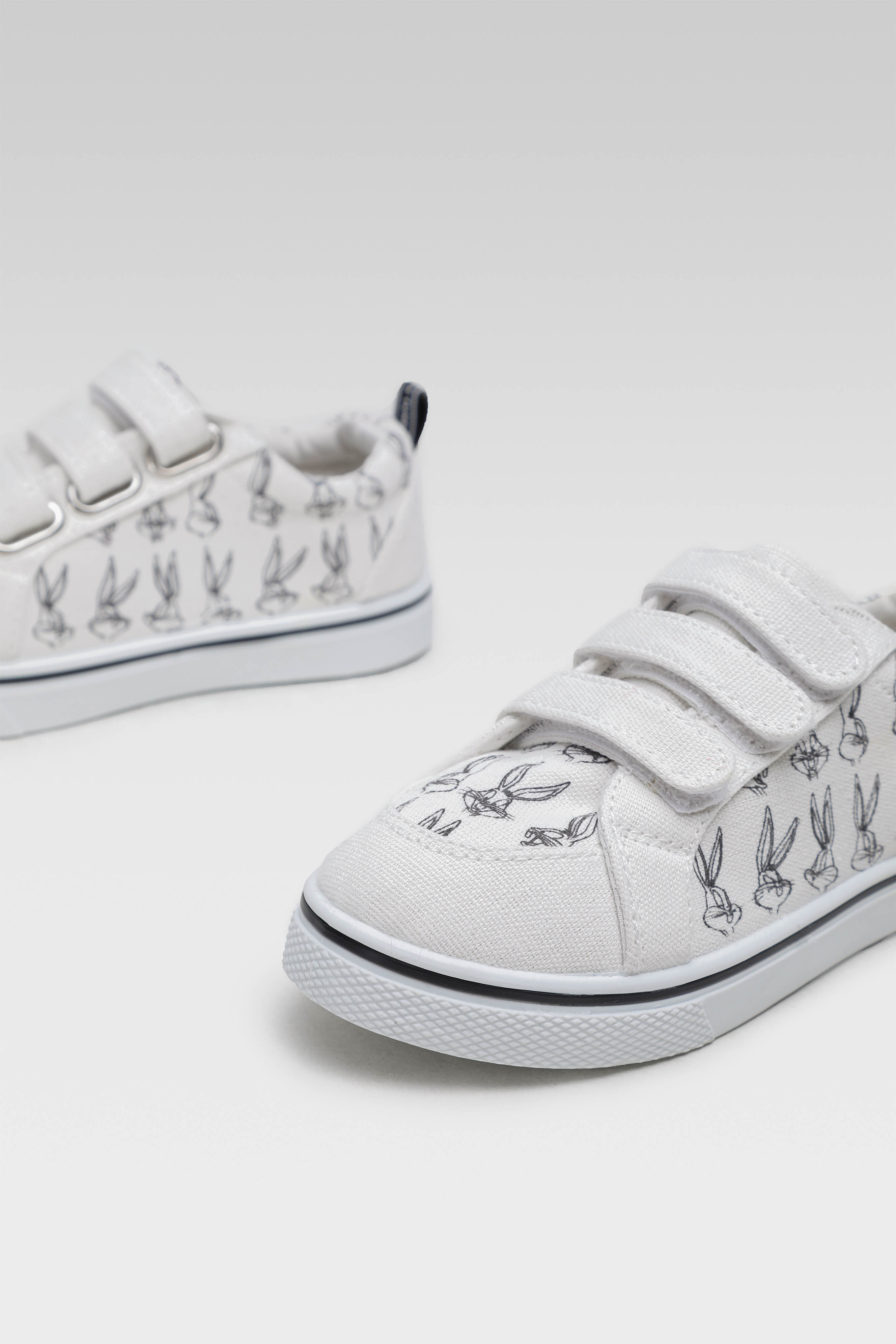 Plátěná obuv BÍLÁ