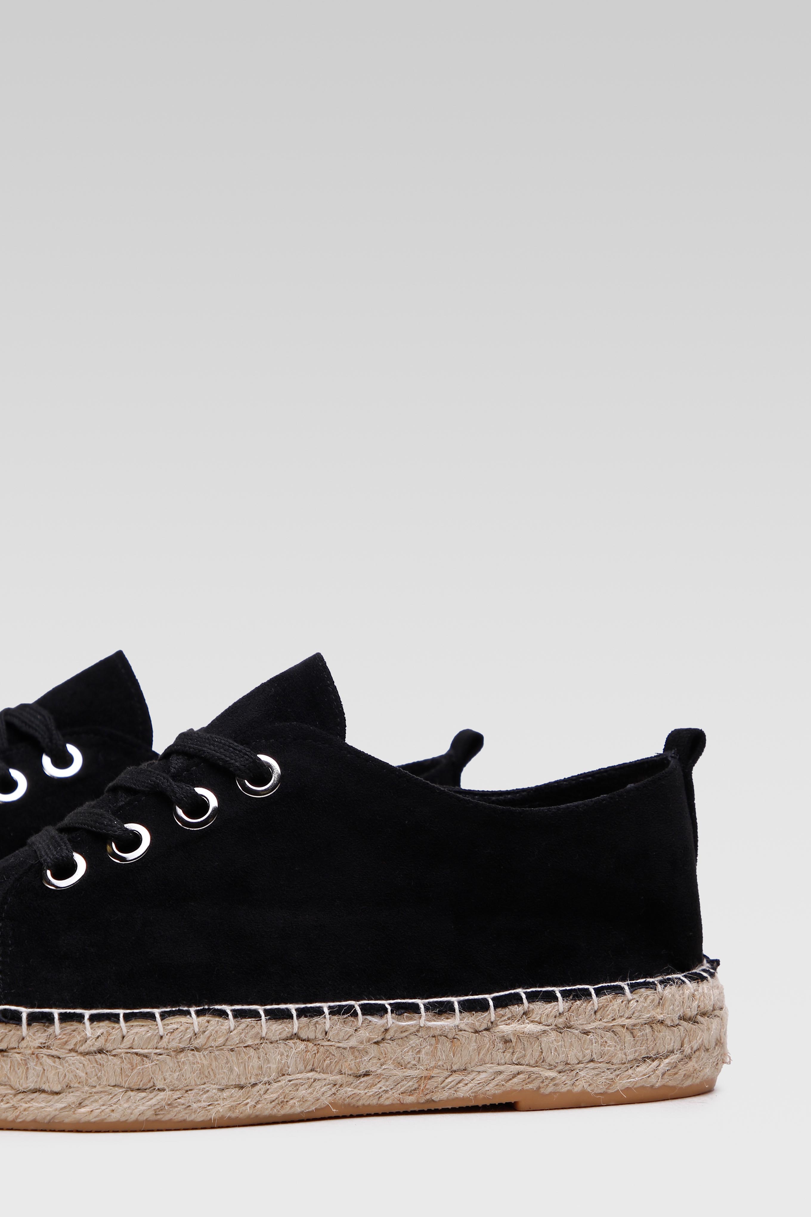 Espadrilky ČERNÁ