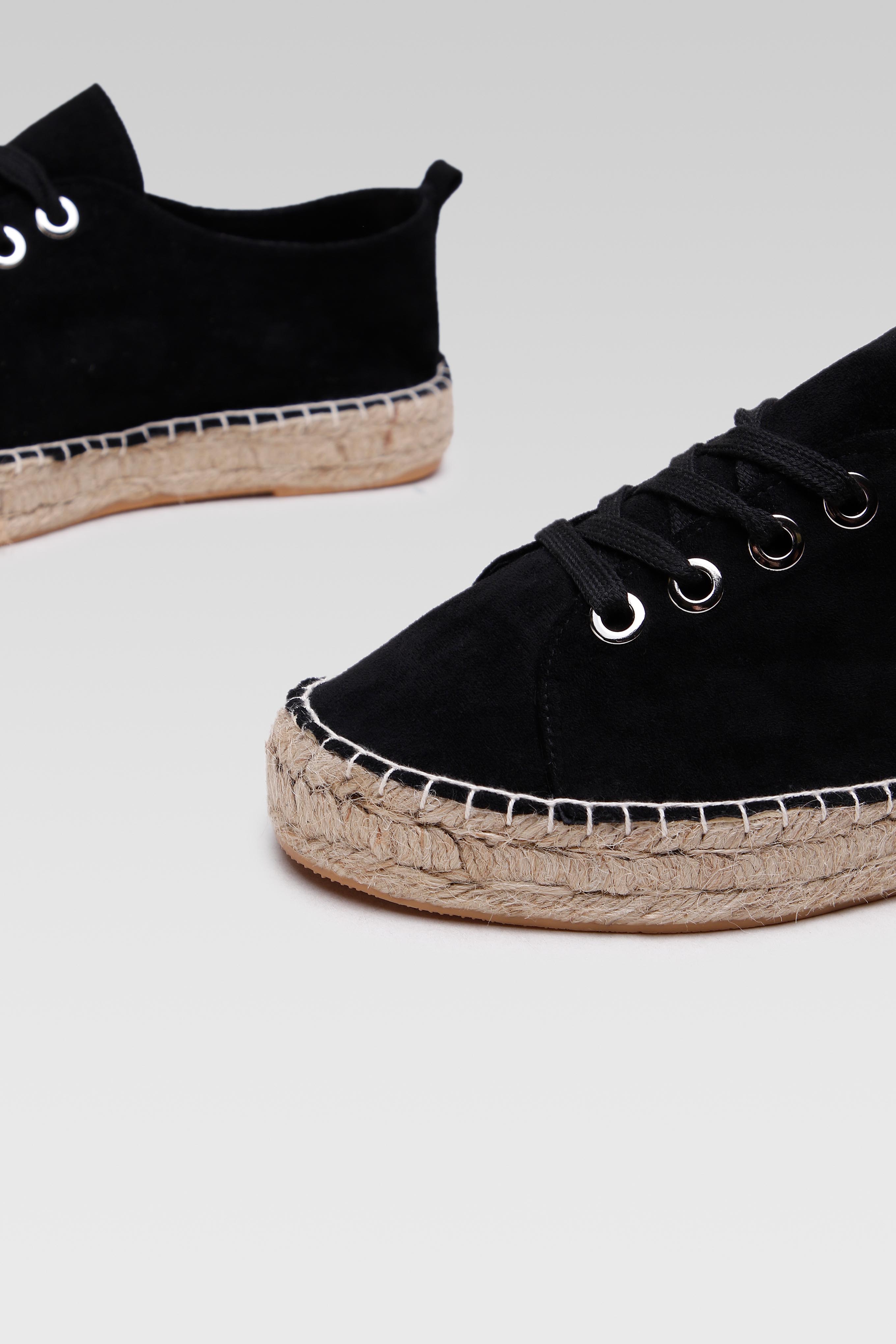 Espadrilky ČERNÁ