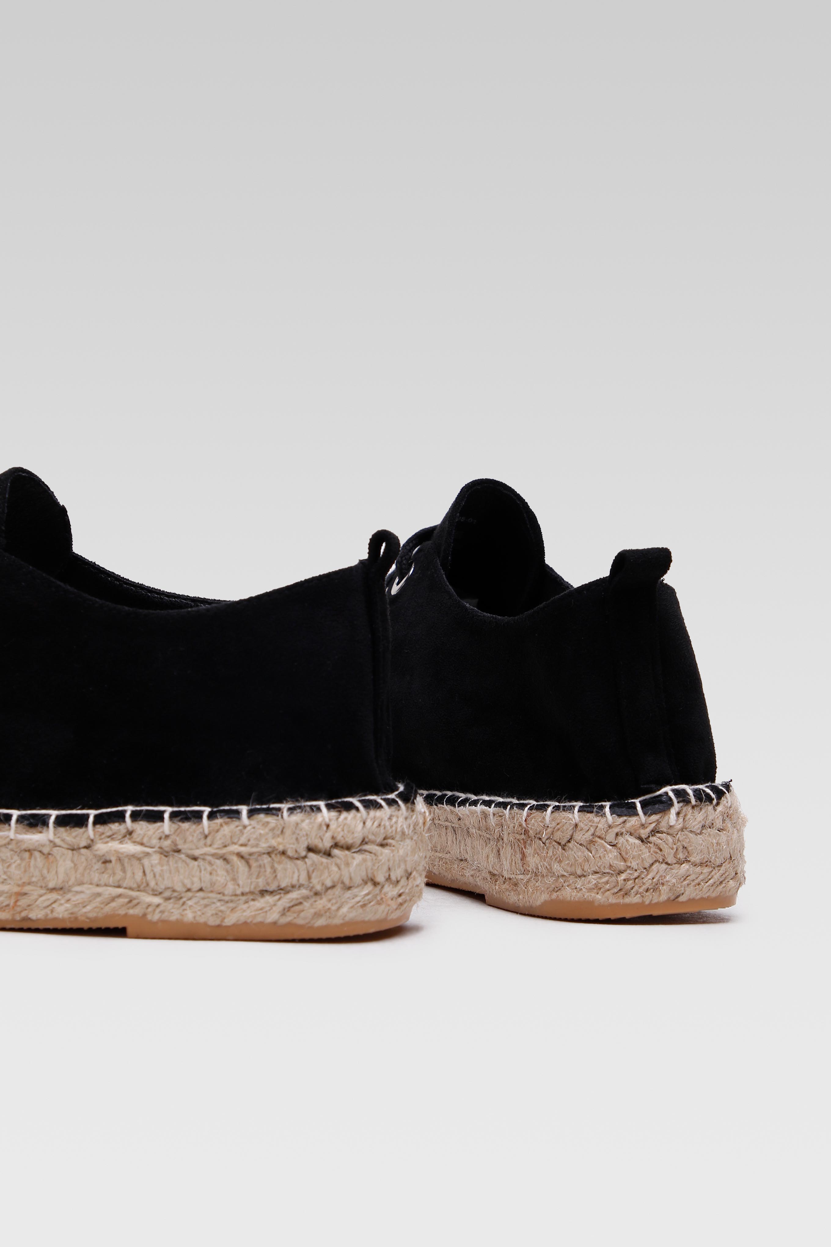 Espadrilky ČERNÁ