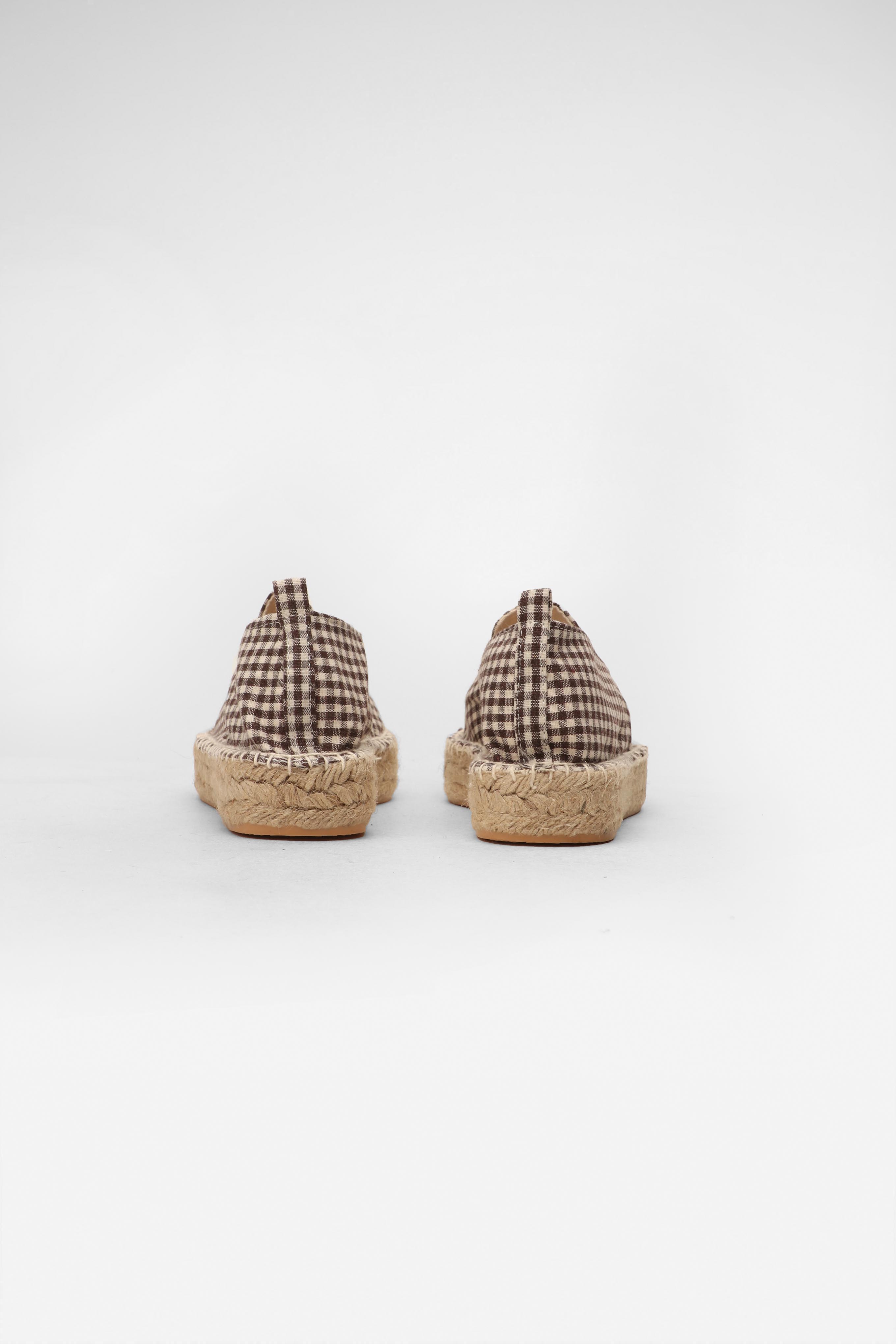 Espadrile Rjava