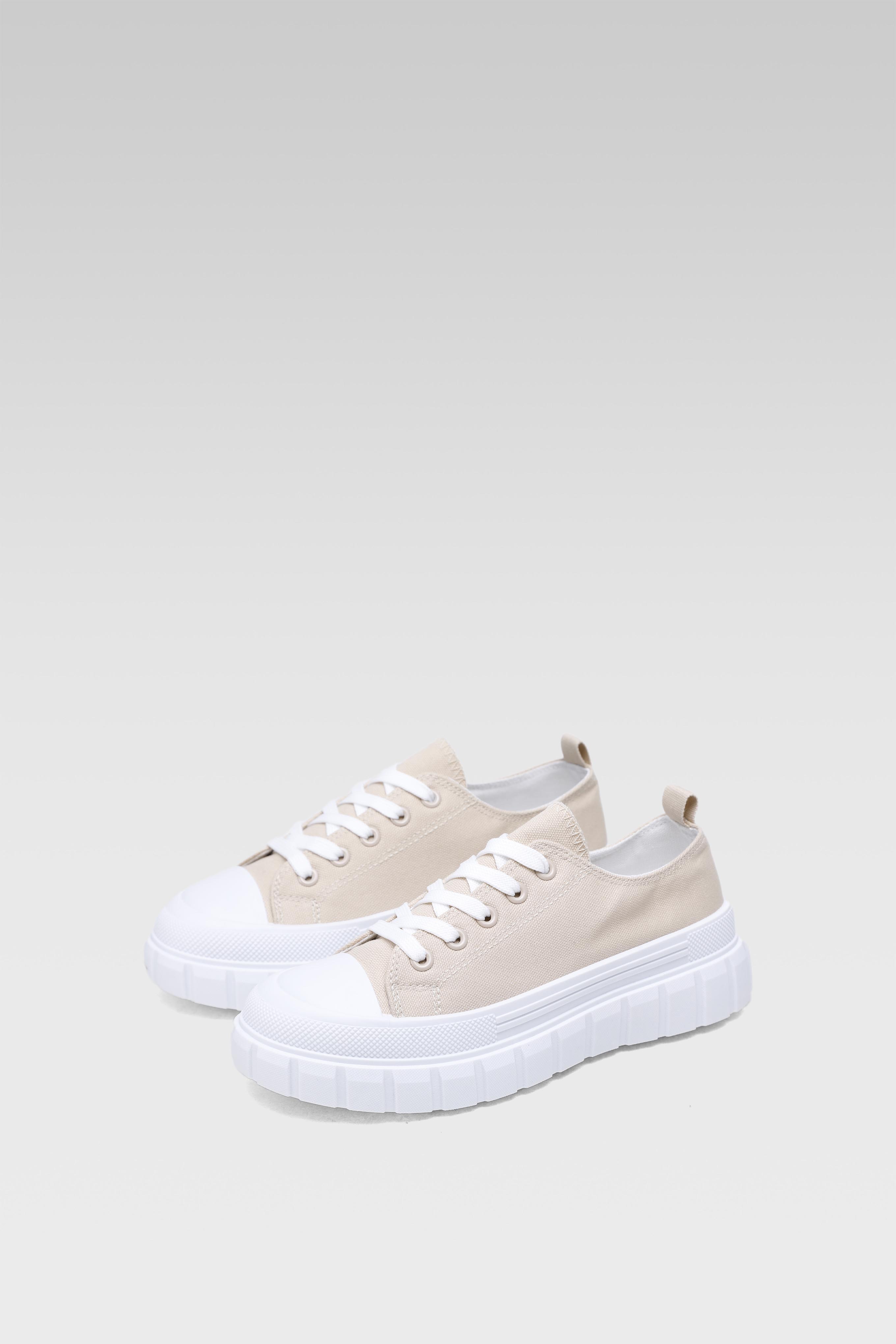 Plátěná obuv BÉŽOVÁ