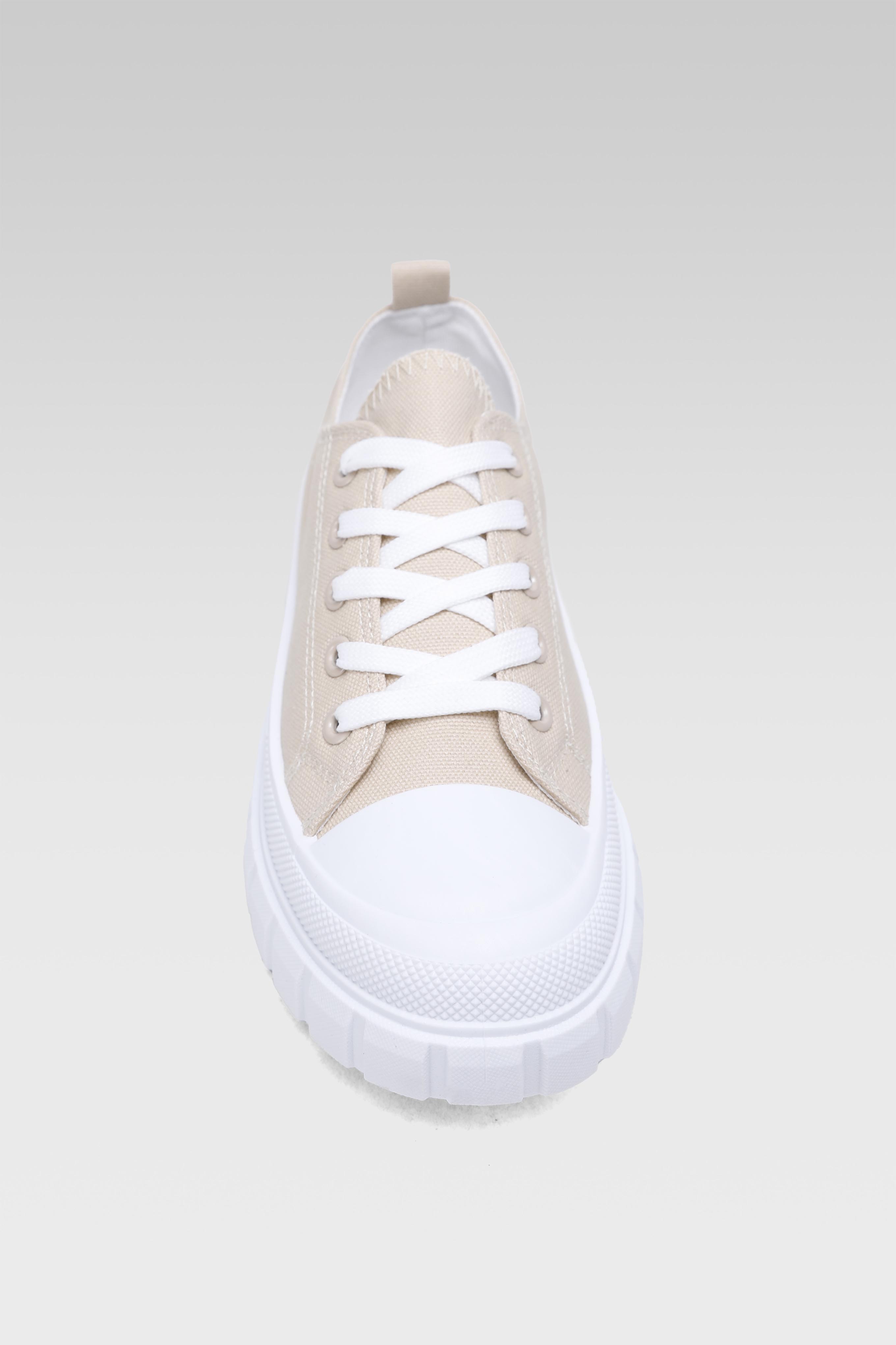 Plátěná obuv BÉŽOVÁ