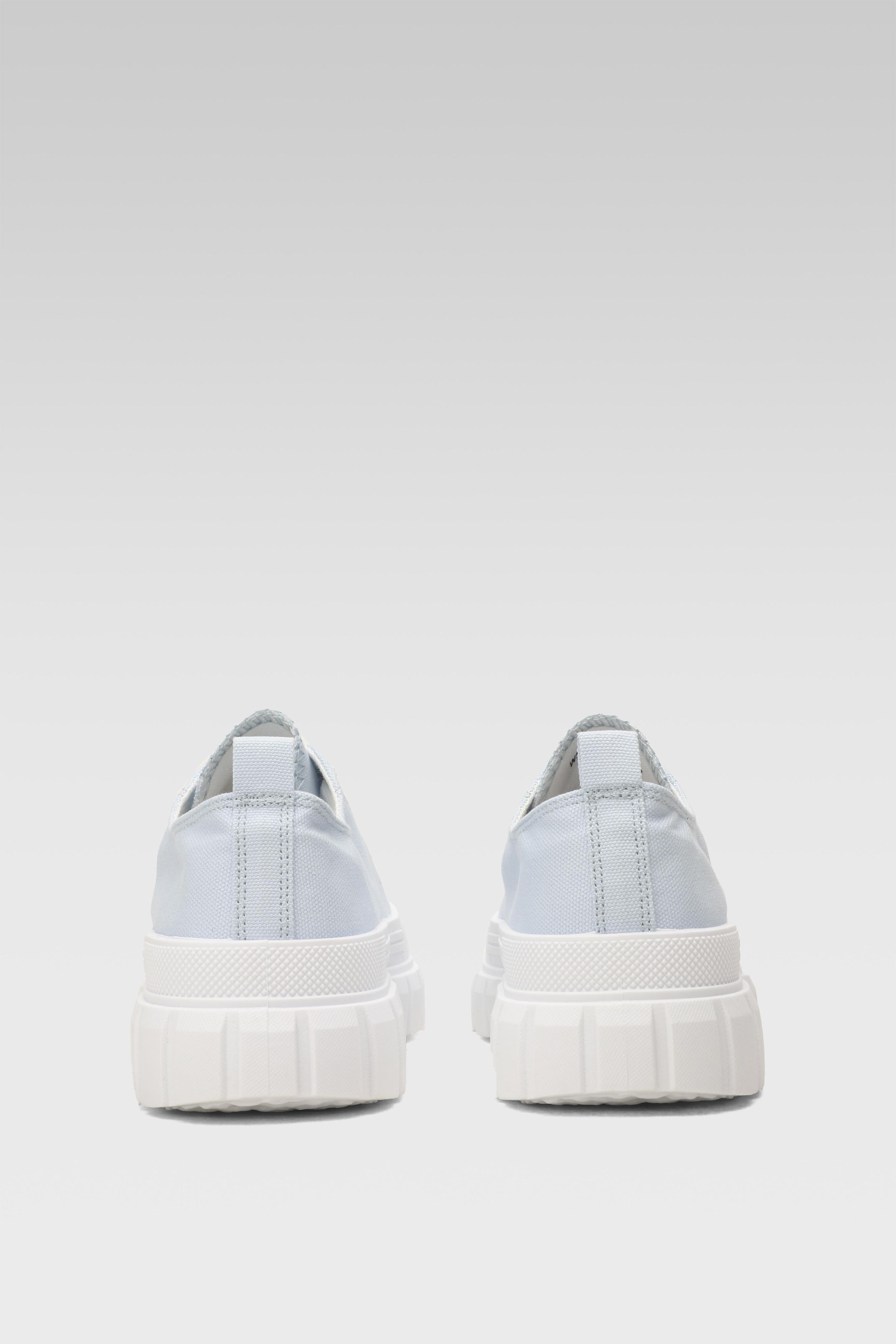 Plátěná obuv SVĚTLE MODRÁ