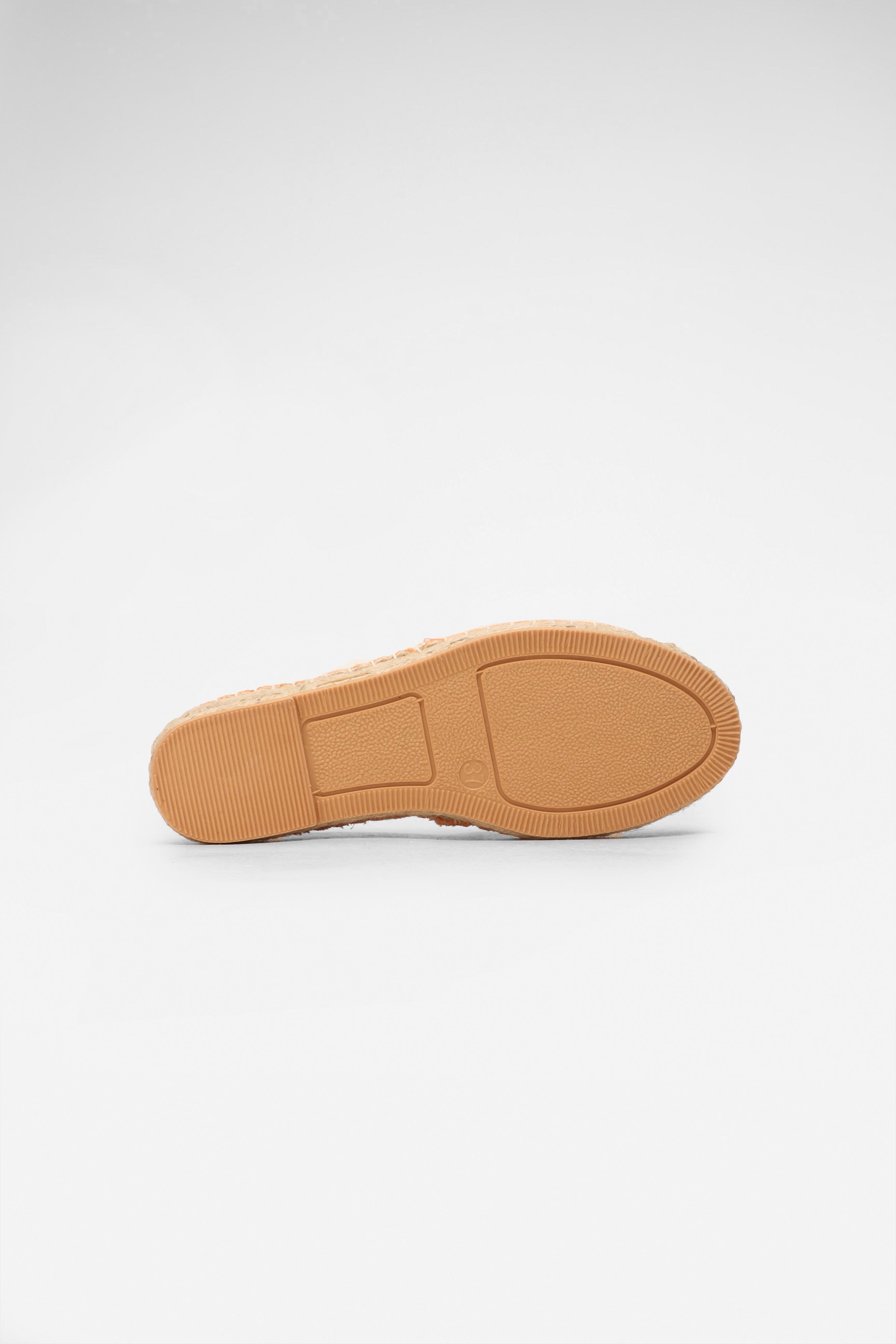 Espadrile Oranžna