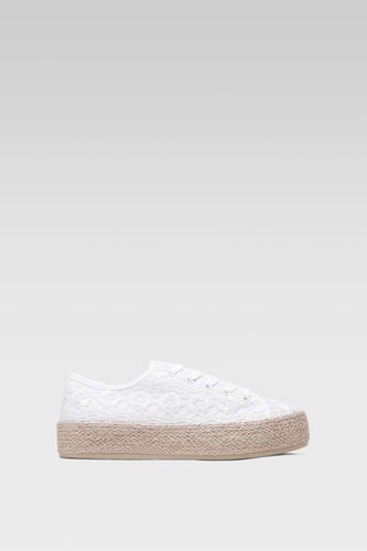 Espadrile DeeZee WSK1576-14 Bela