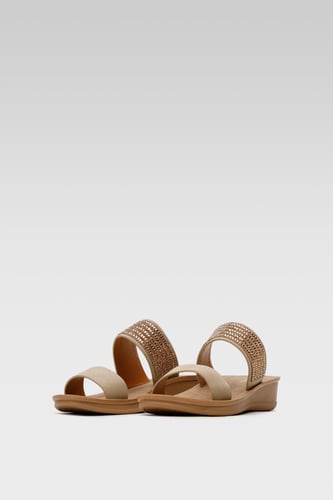 Papuče Clara Barson WSS20581-01 Bež