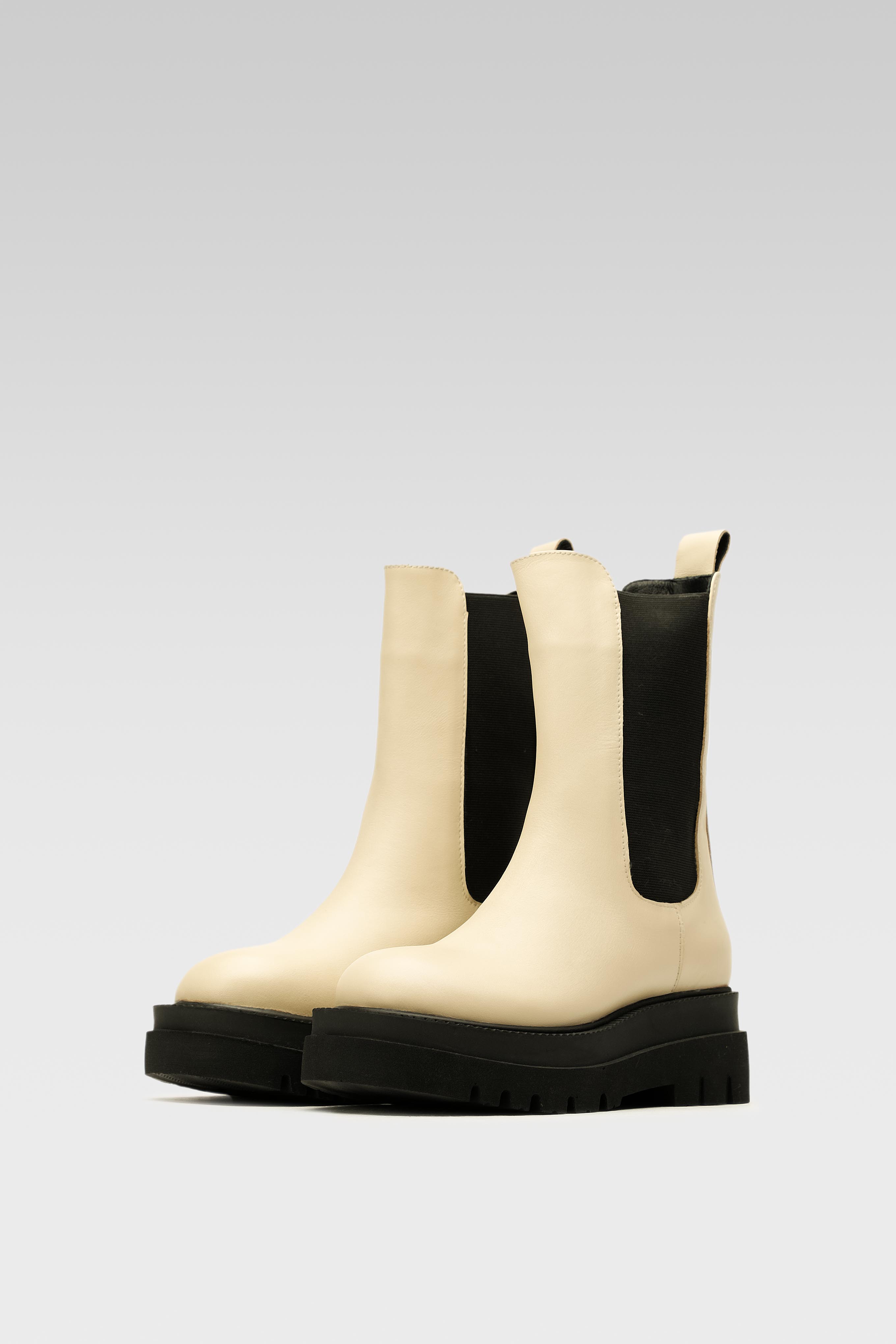 Kotníková obuv BÉŽOVÁ