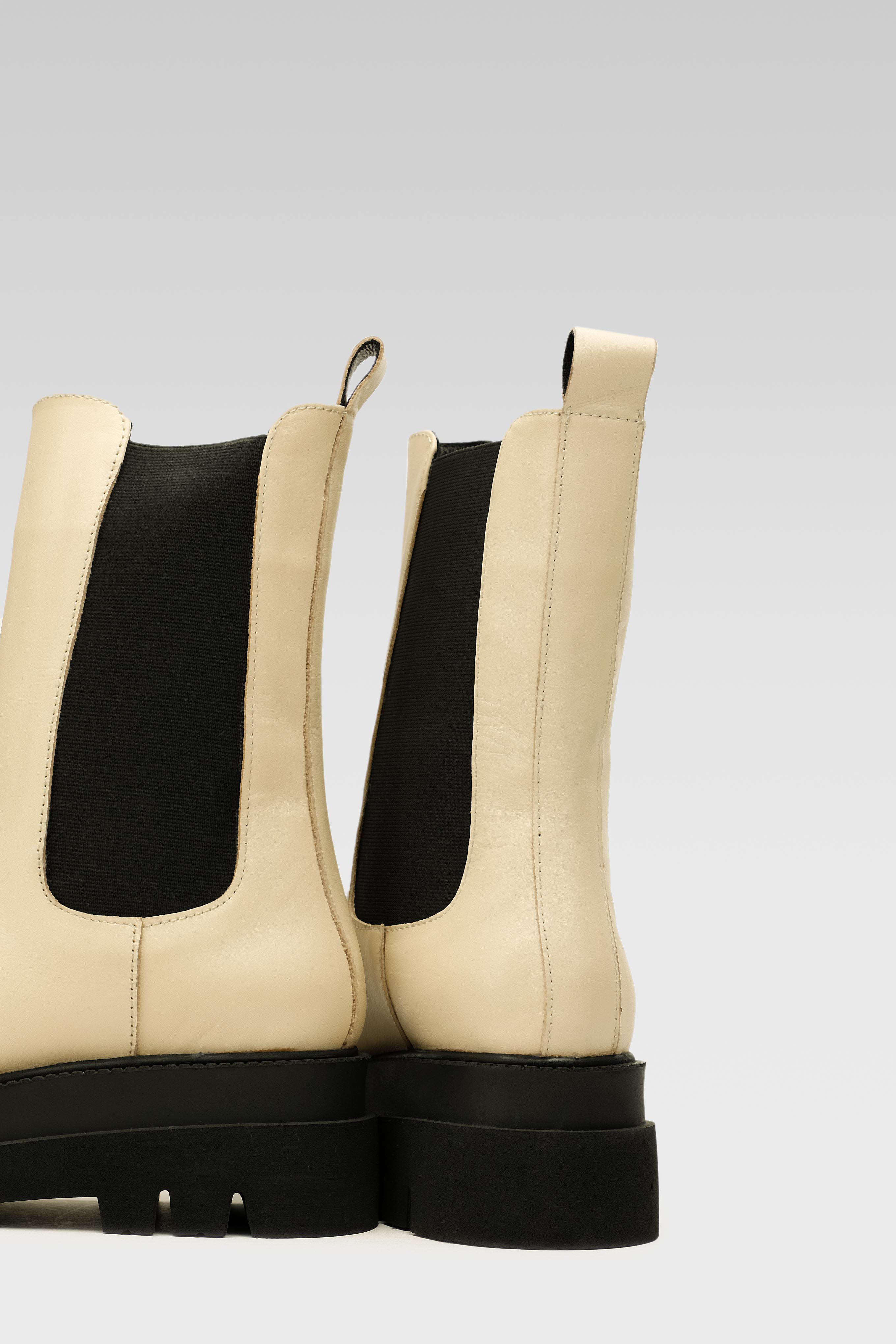 Kotníková obuv BÉŽOVÁ