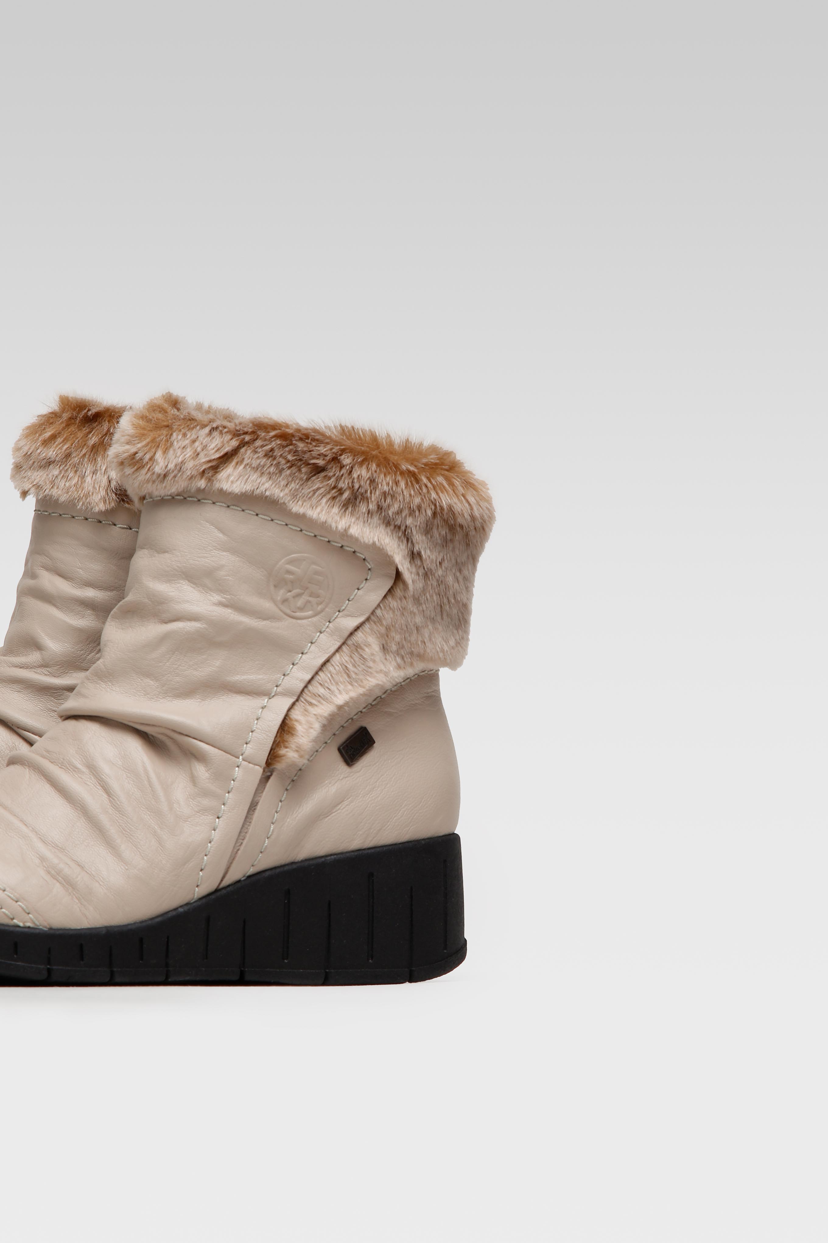 Kotníková obuv BÉŽOVÁ