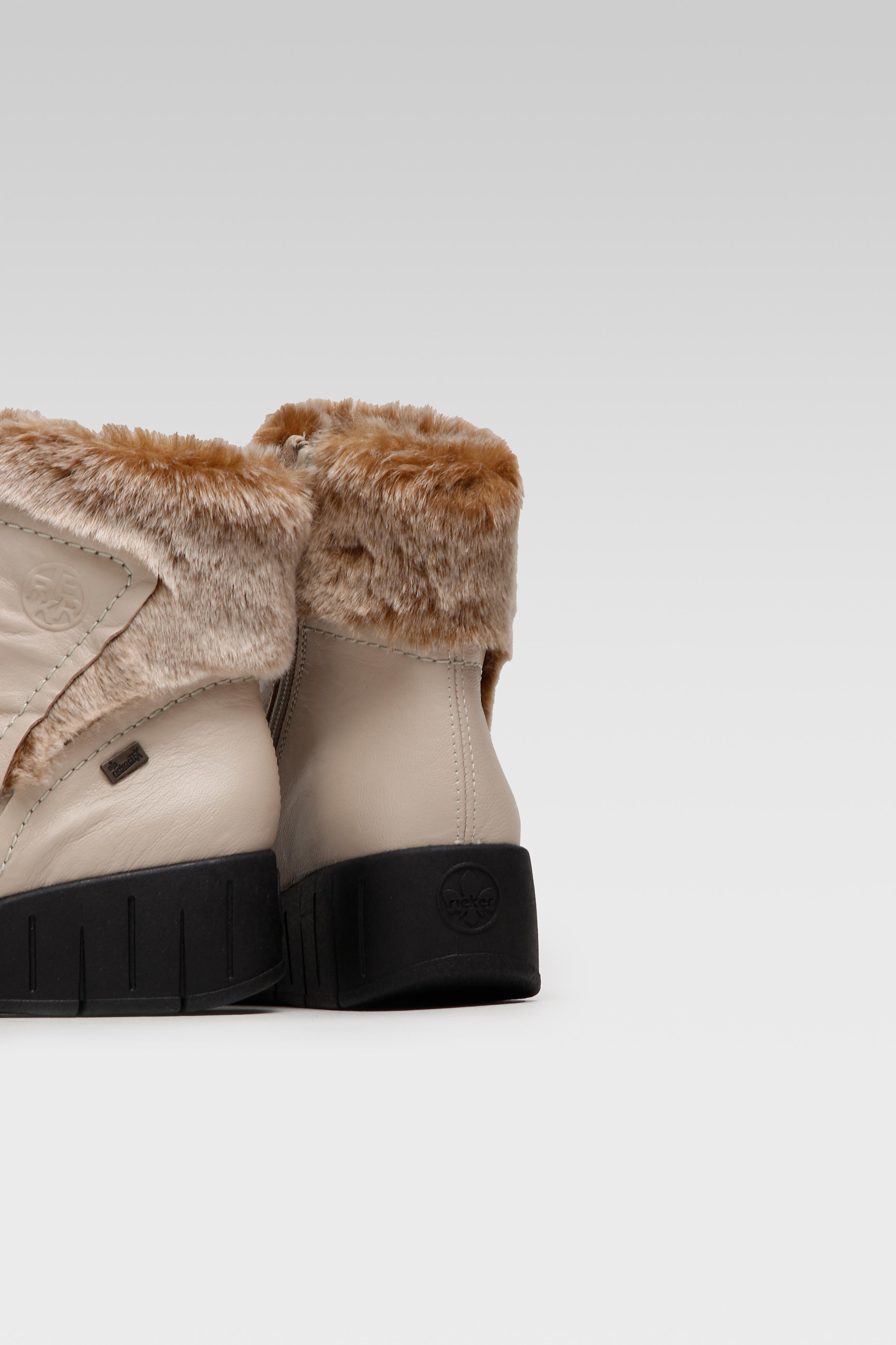 Kotníková obuv BÉŽOVÁ