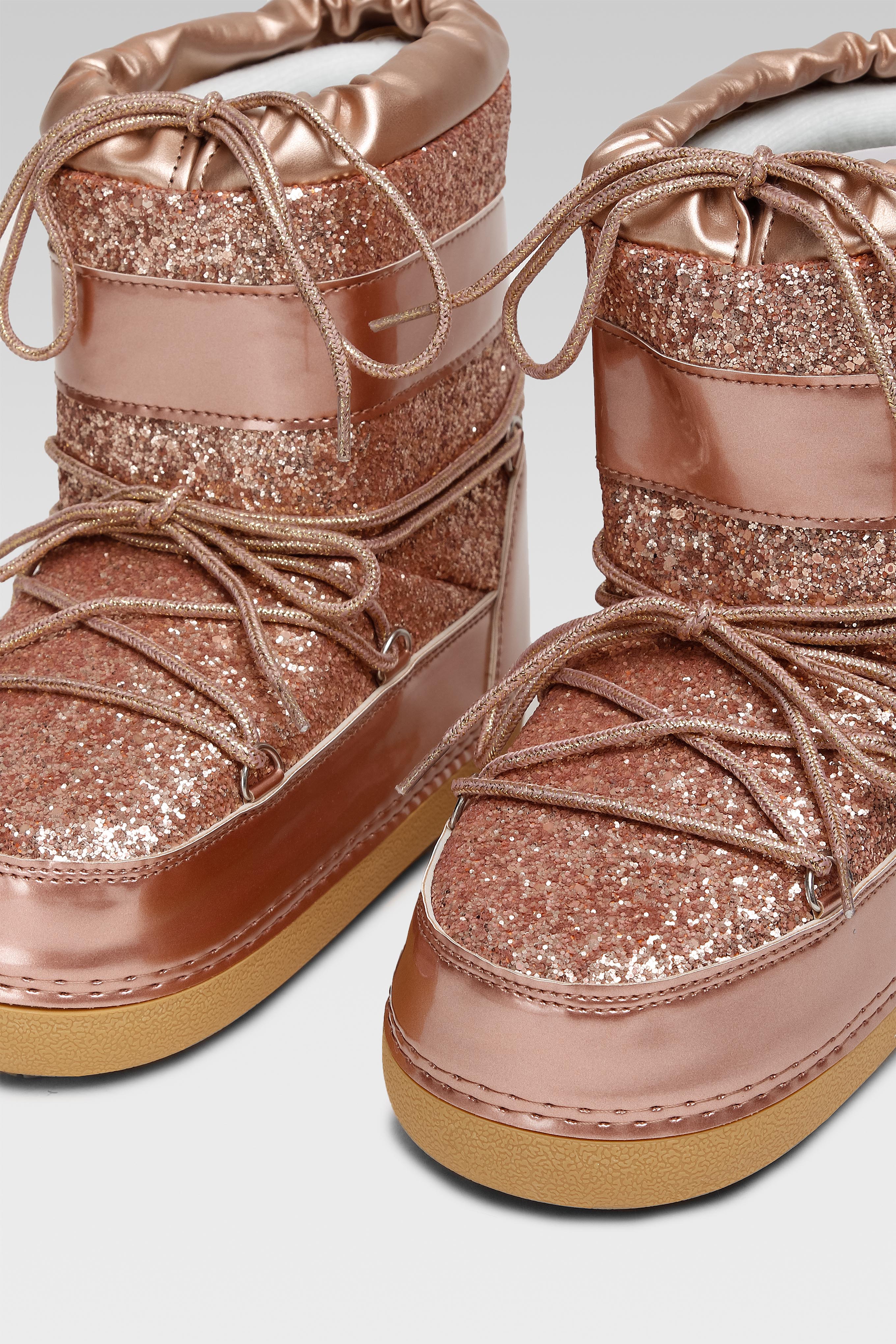 Kotníková obuv MĚDĚNÁ