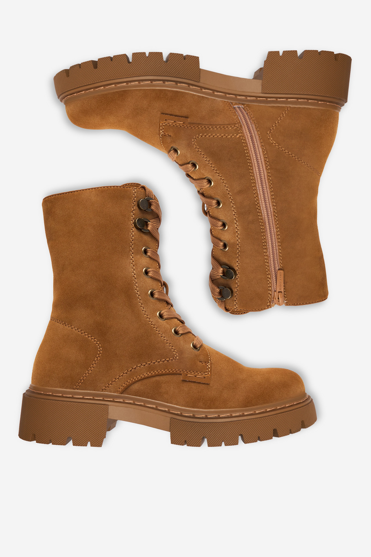 Šněrovací vyšší obuv CAMEL