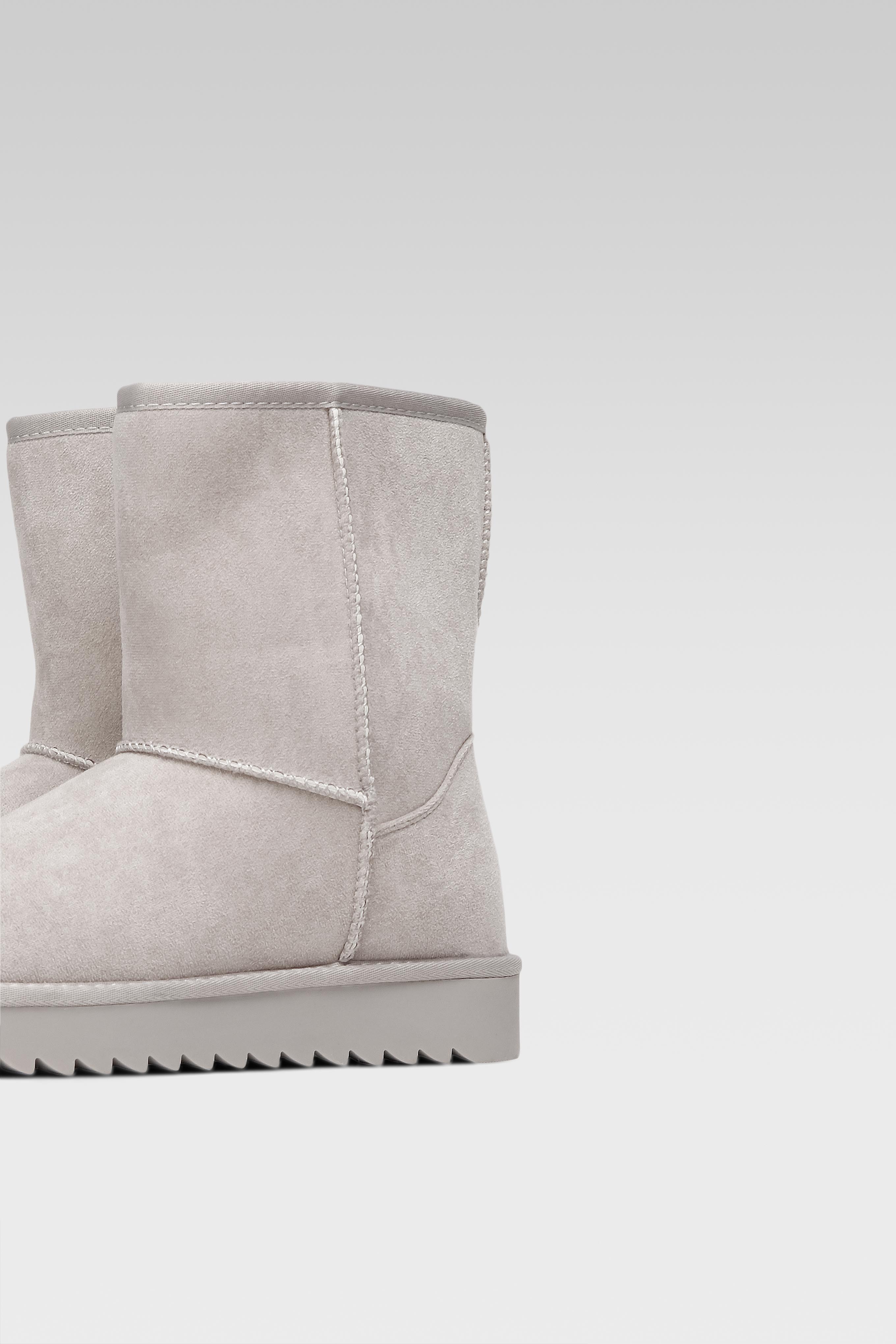 Kotníková obuv ŠEDÁ