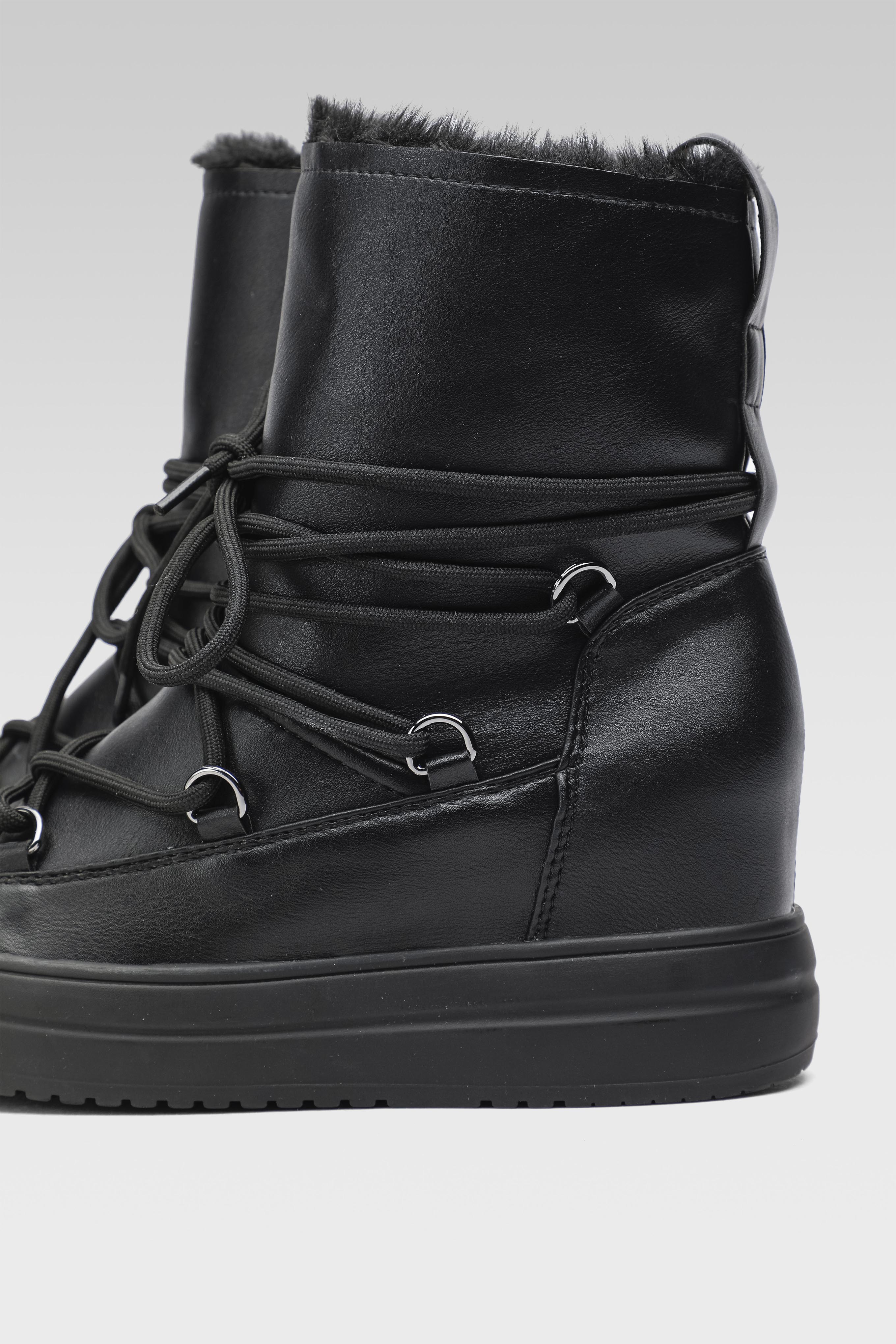 Kotníková obuv ČERNÁ