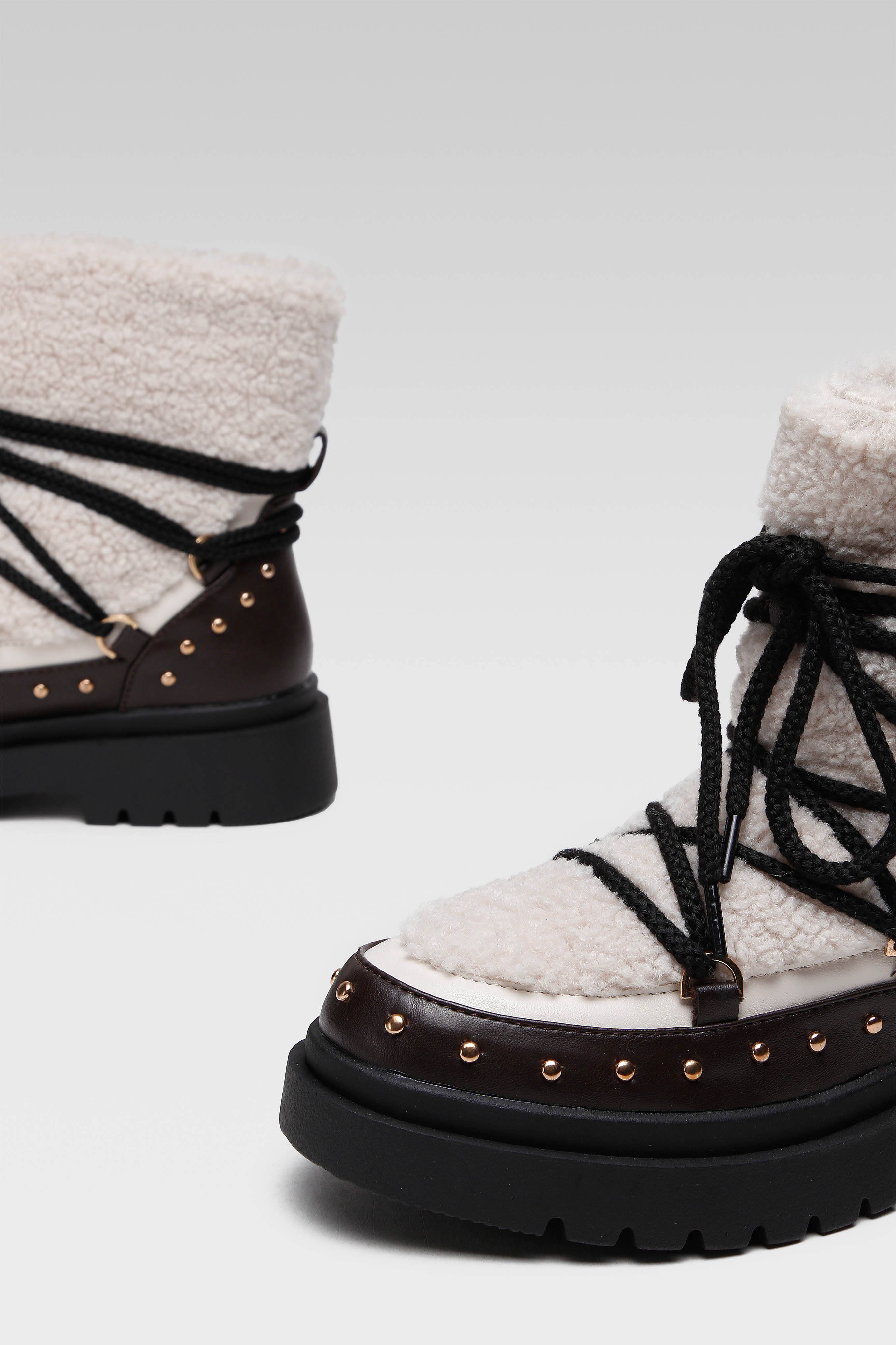 Škornji za sneg Čokoladno rjava