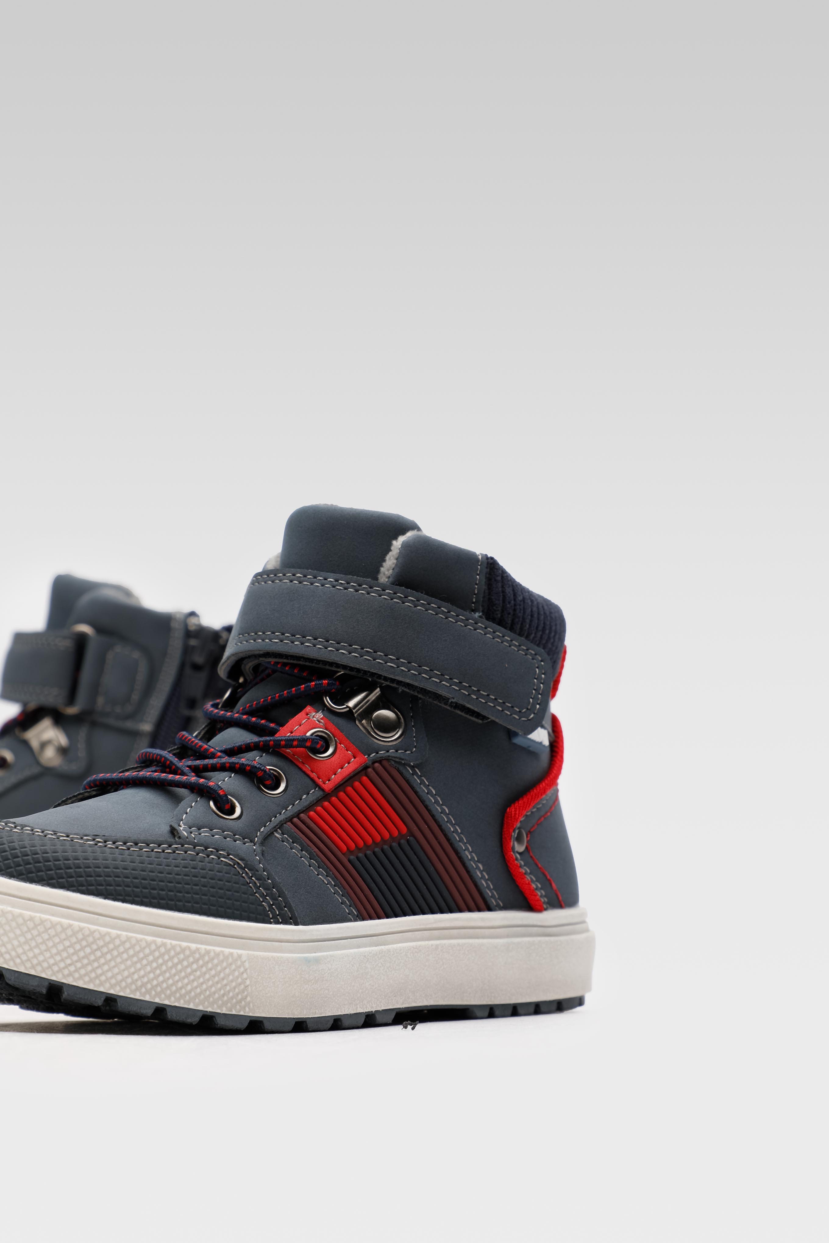 Gležnjarji z vezalkami Mornarsko modra