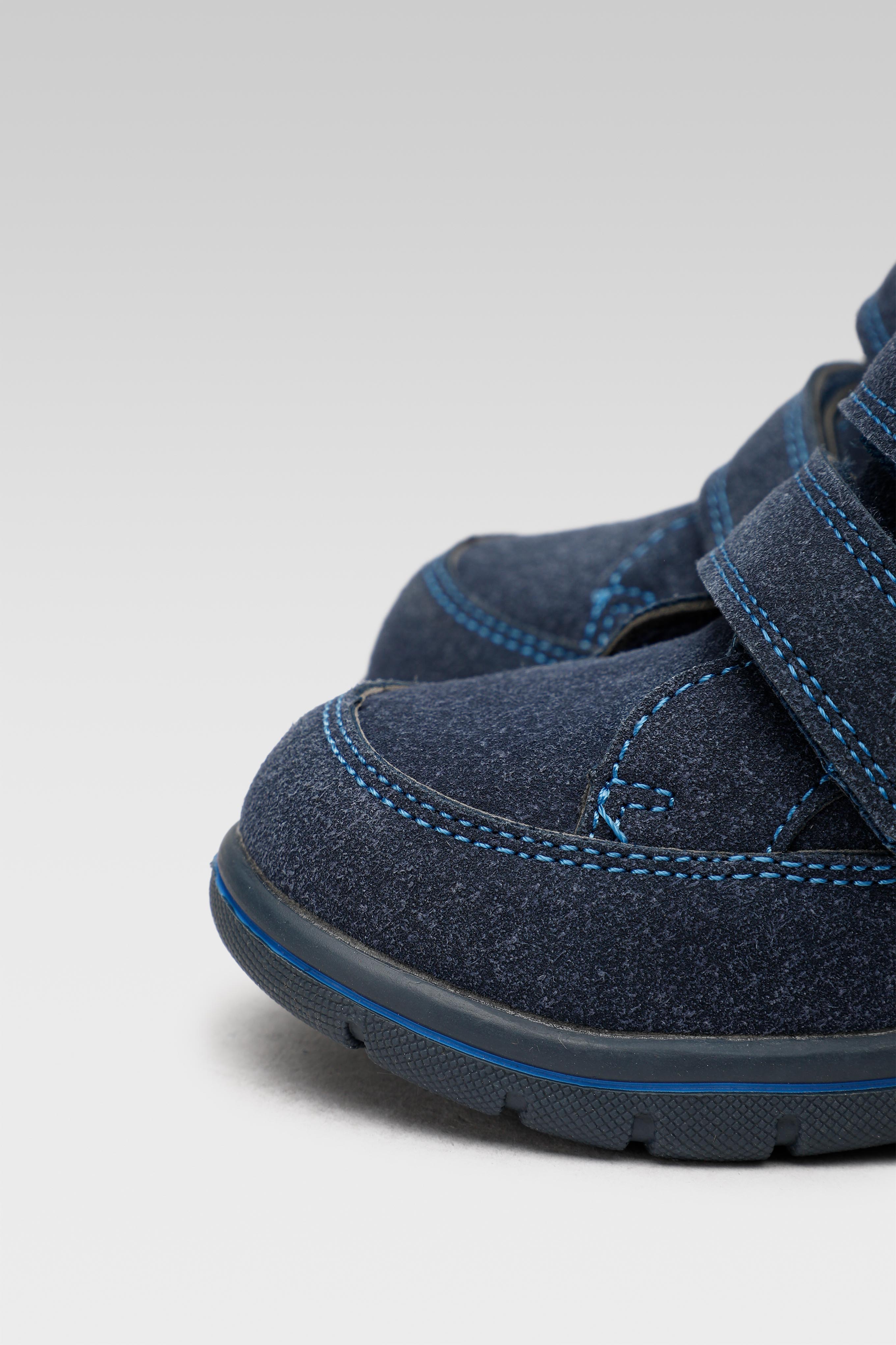 Gležnjarji z vezalkami Mornarsko modra