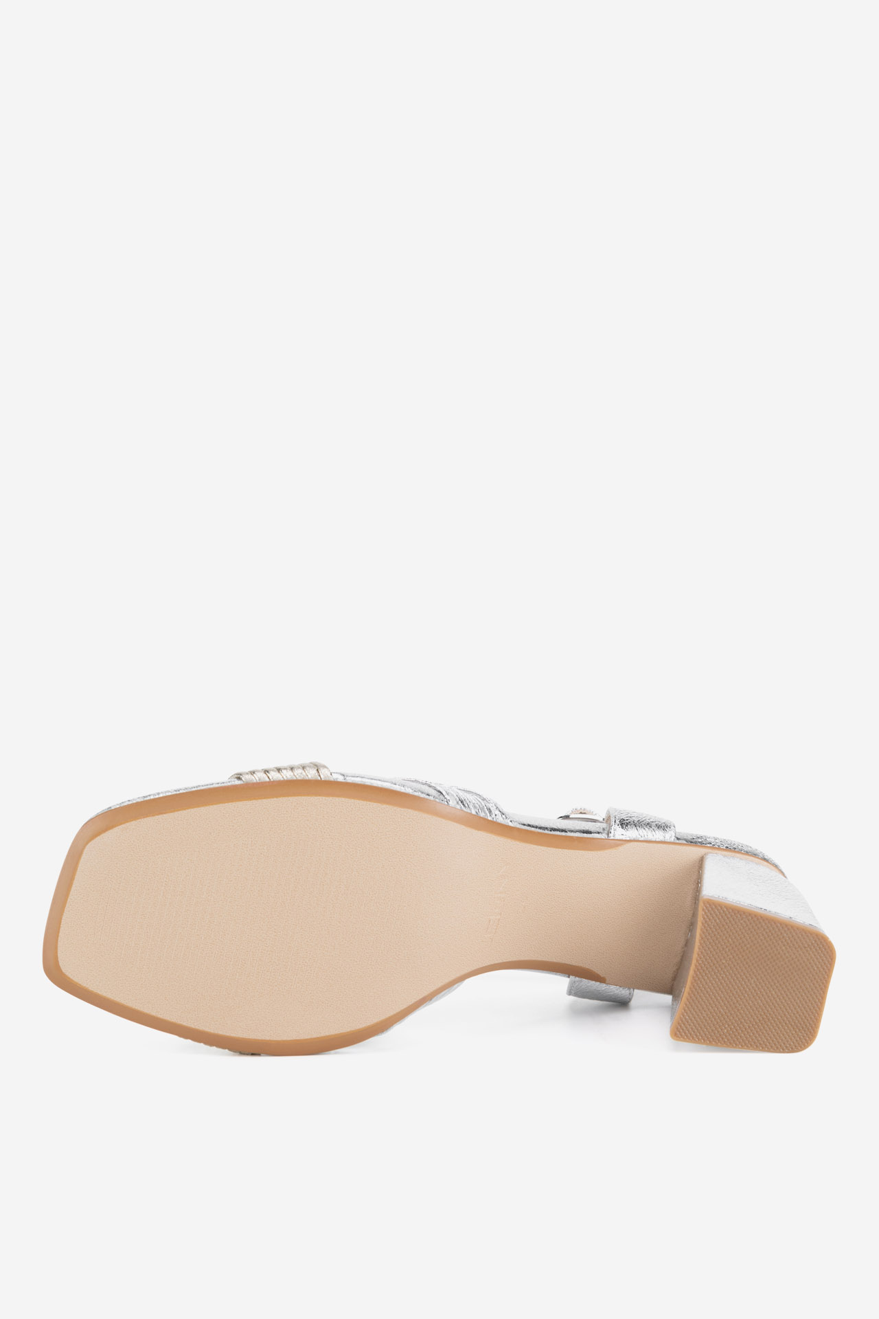 Sandále Strieborná