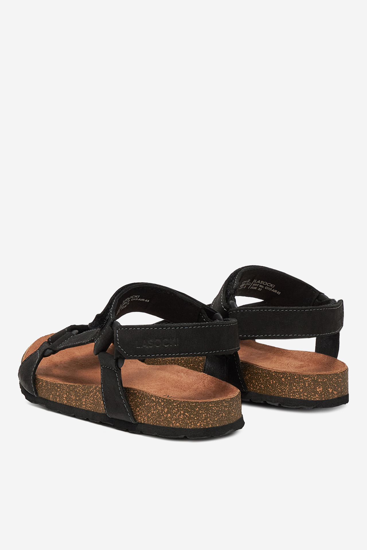 Sandály ČERNÁ