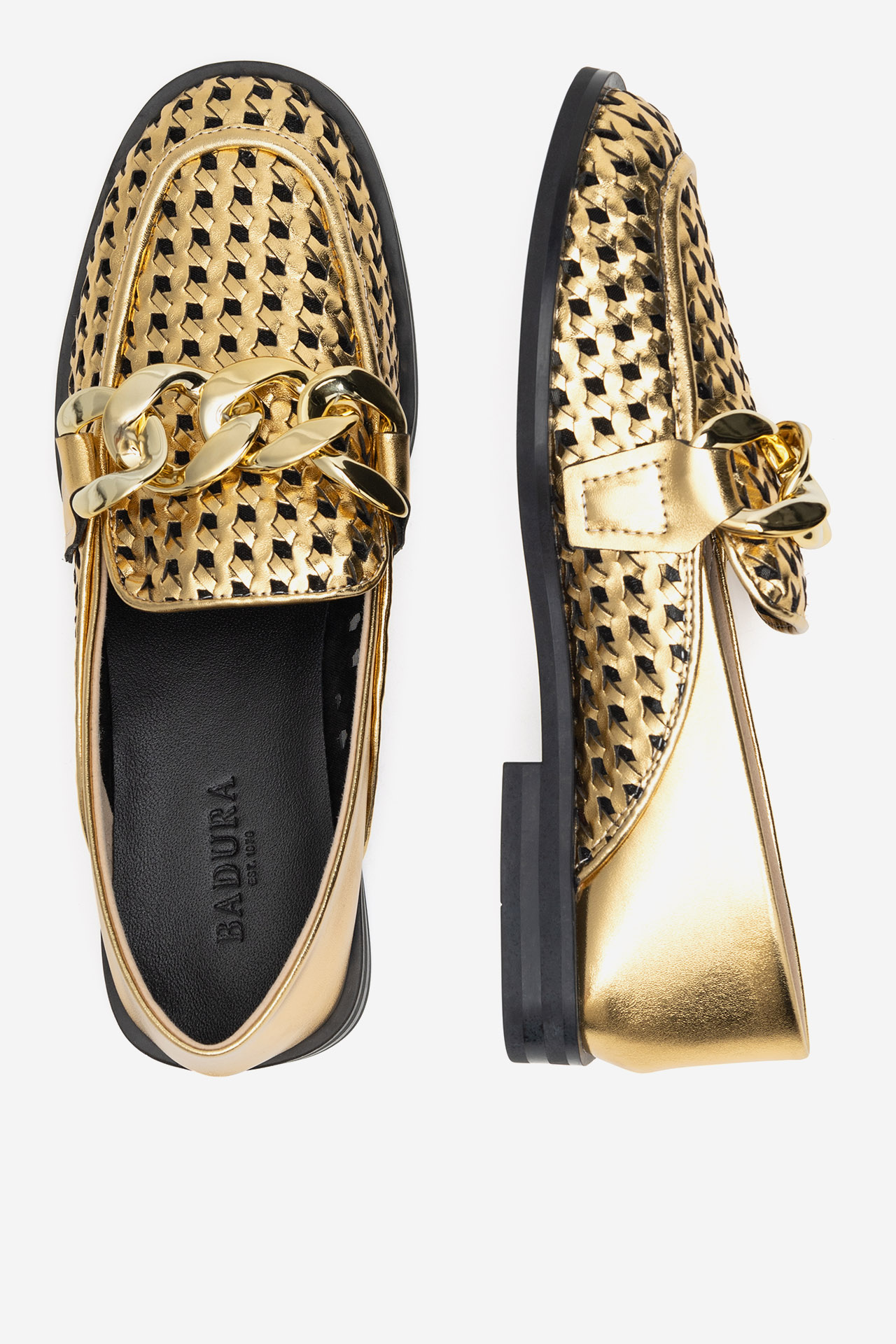 Čevlji brez vezalk Zlata