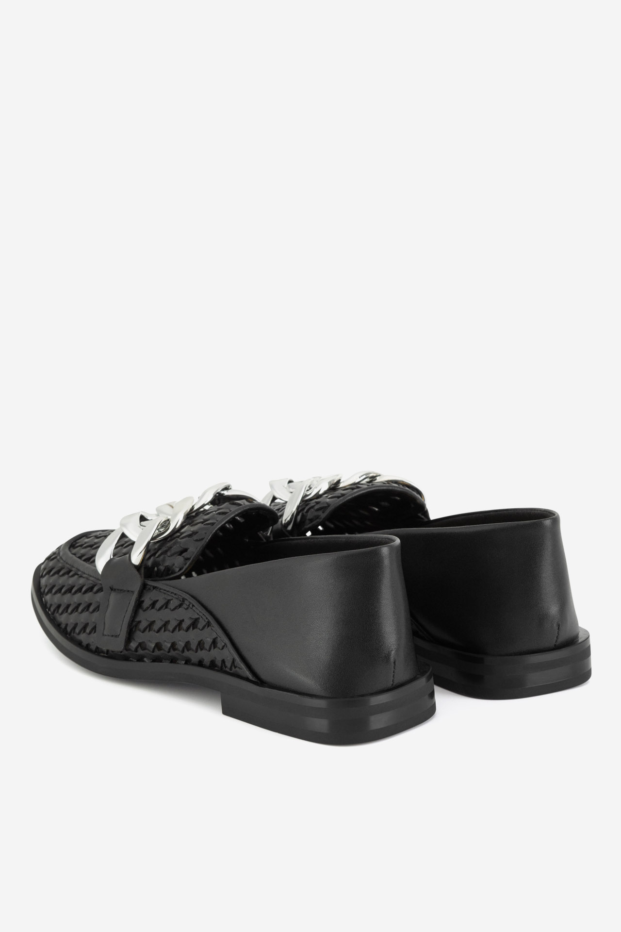 Čevlji brez vezalk Črna