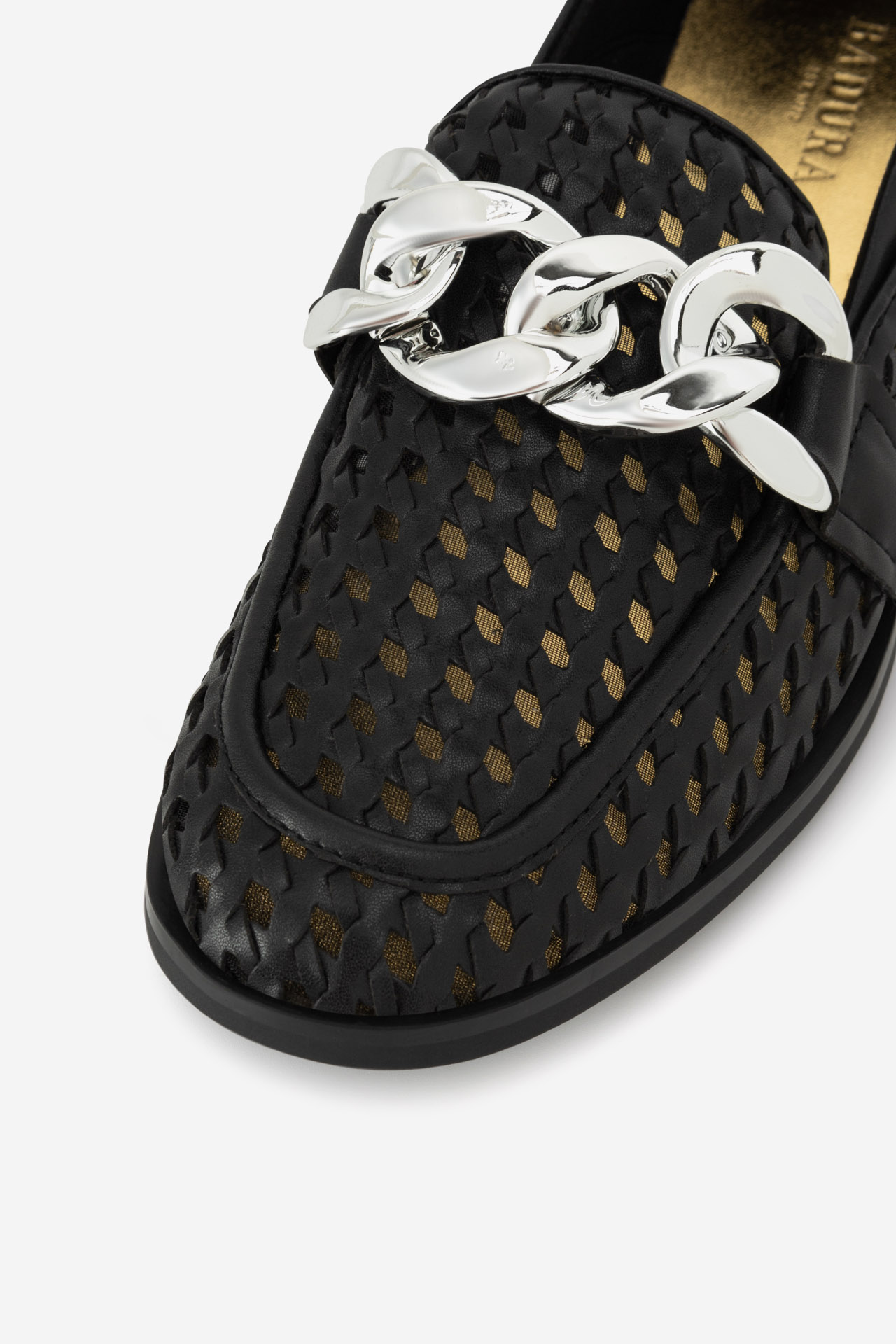 Čevlji brez vezalk Črna