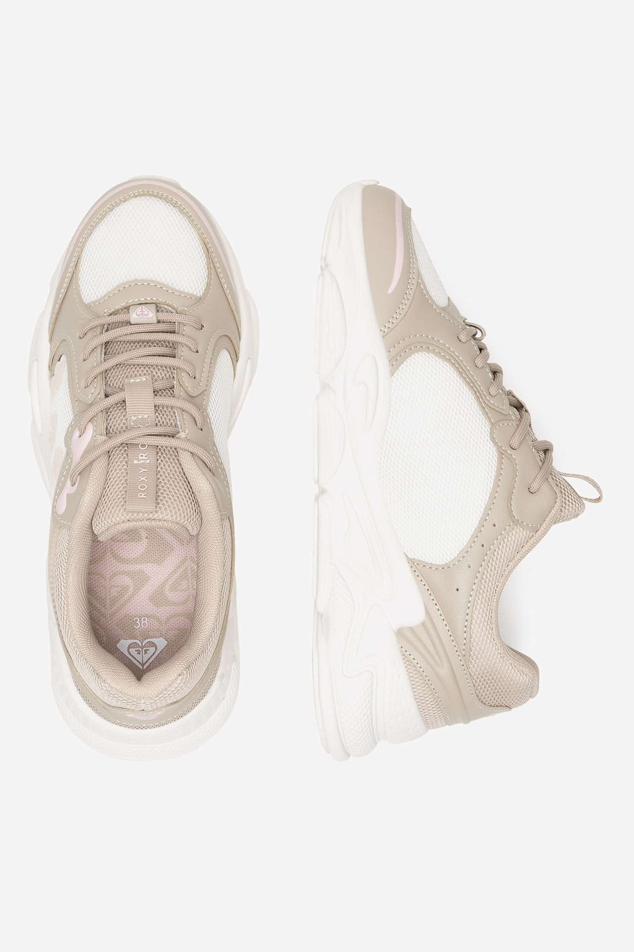 Sneakersy na grubej podeszwie