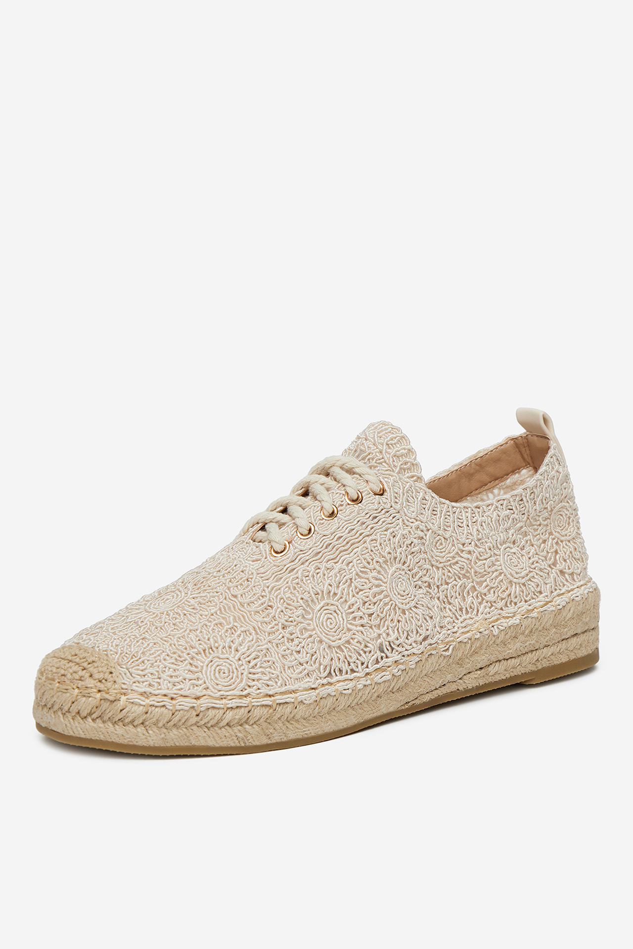 Espadrilky Svetlo béžová