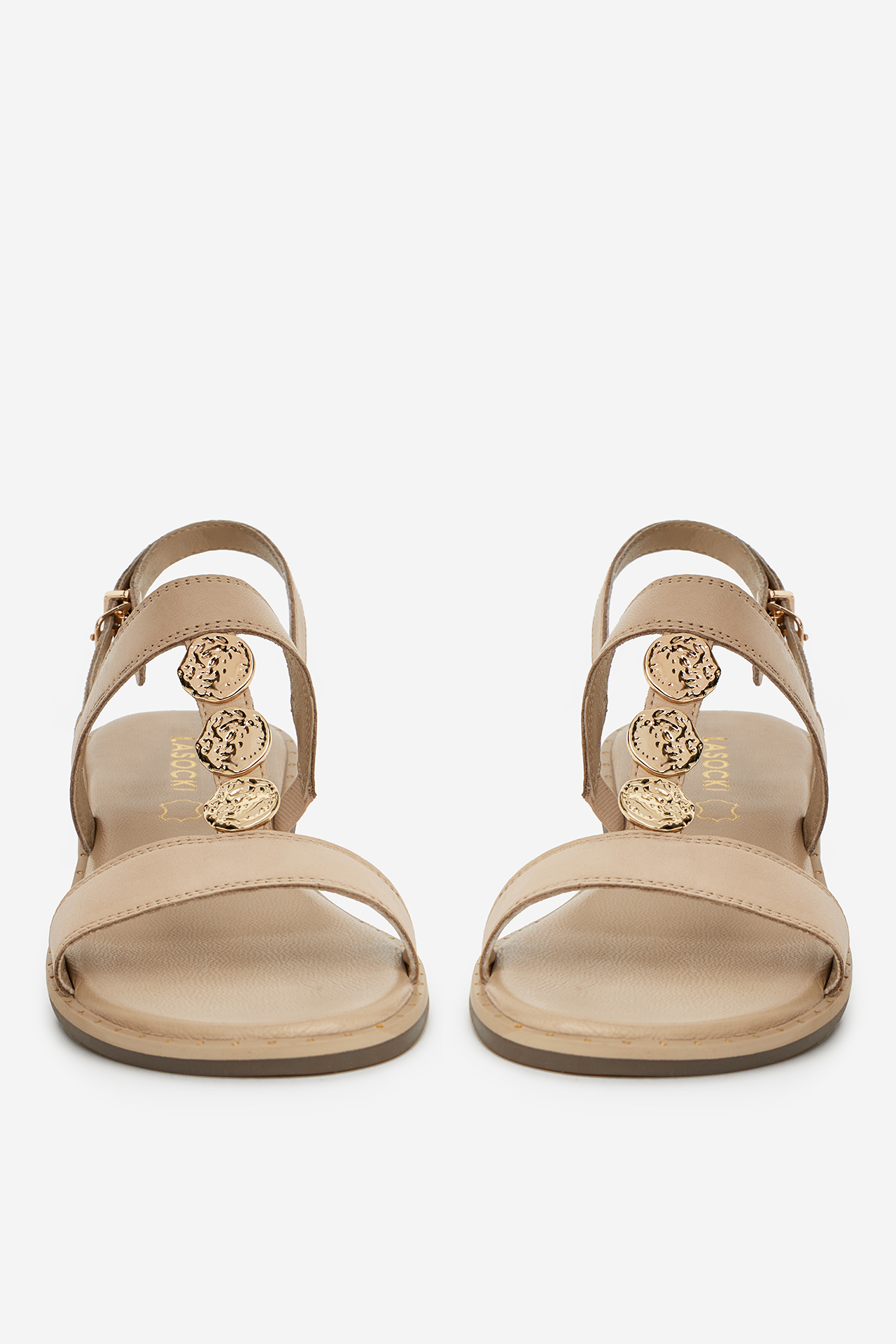 Sandále Béžová
