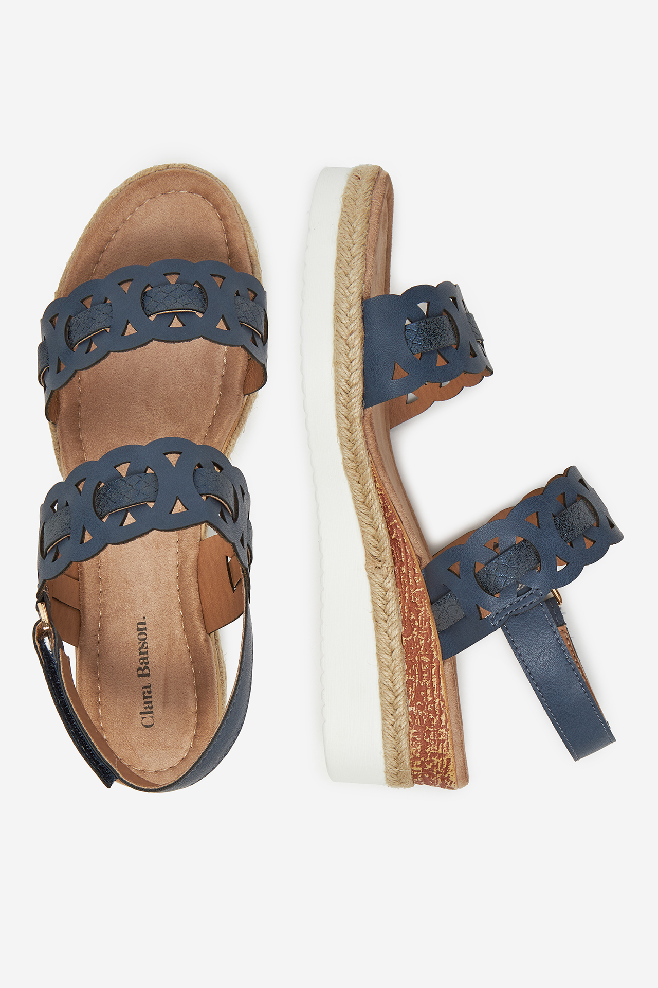 Sandály TMAVĚ MODRÁ