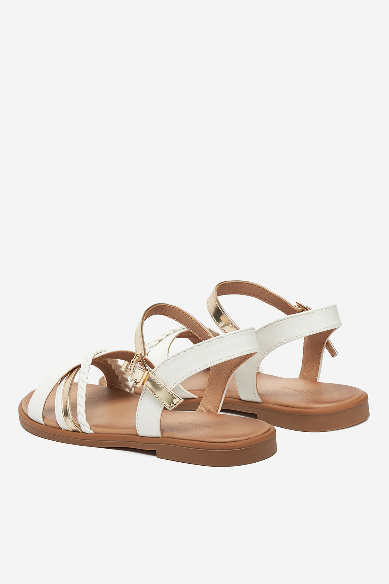 Sandály BÍLÁ