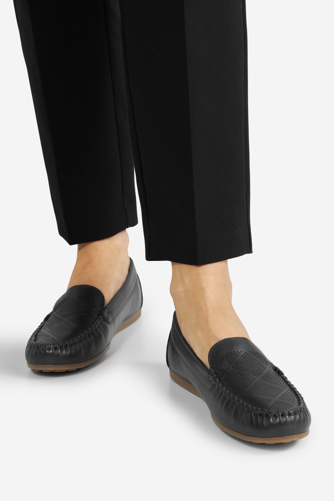 Mokasíny TMAVĚ MODRÁ