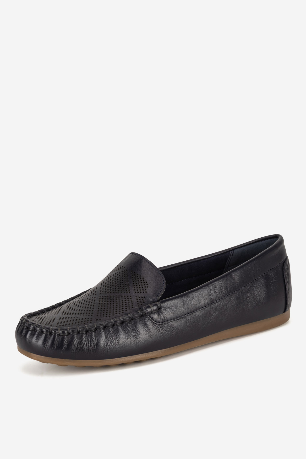 Mokasíny TMAVĚ MODRÁ