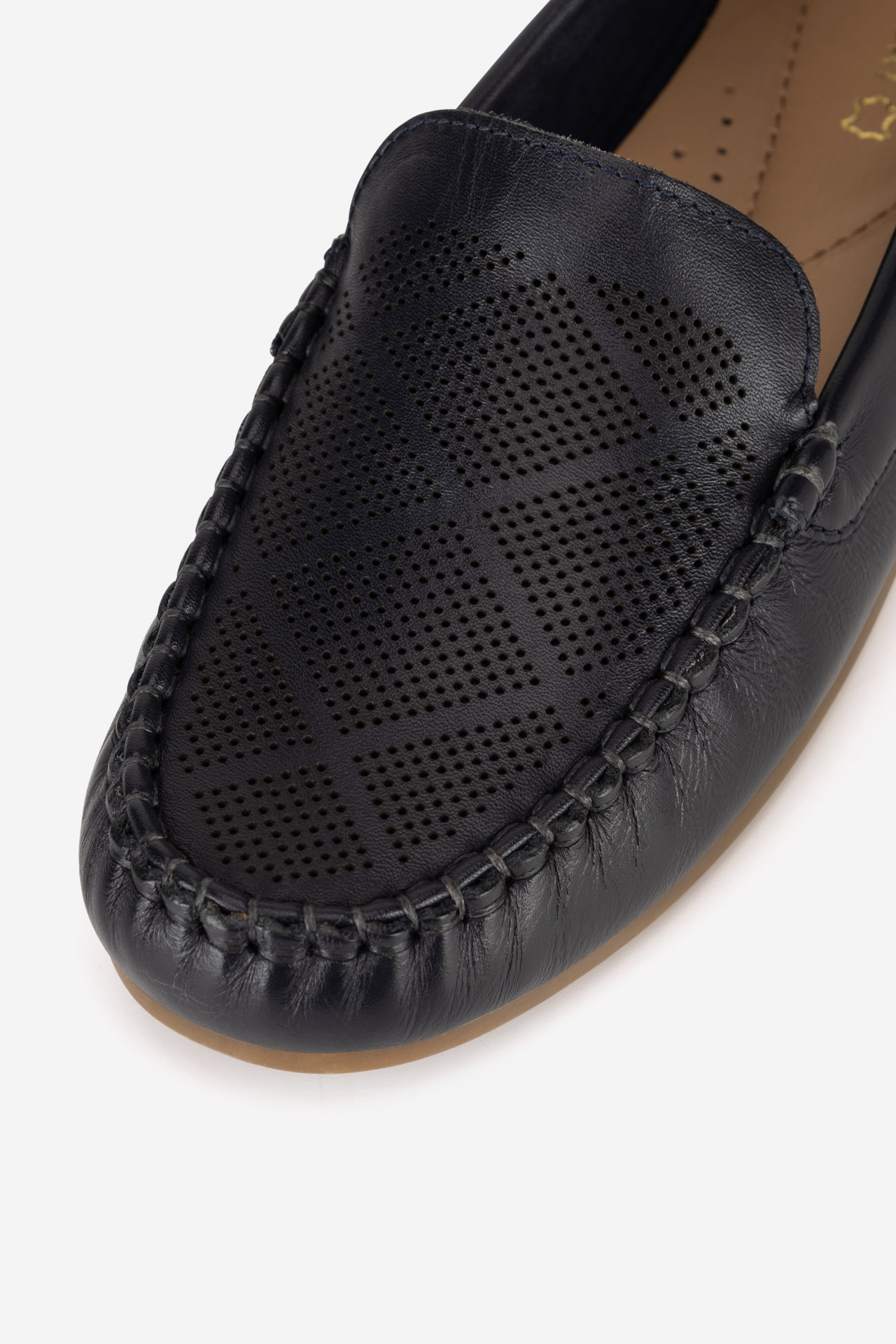 Mokasíny TMAVĚ MODRÁ