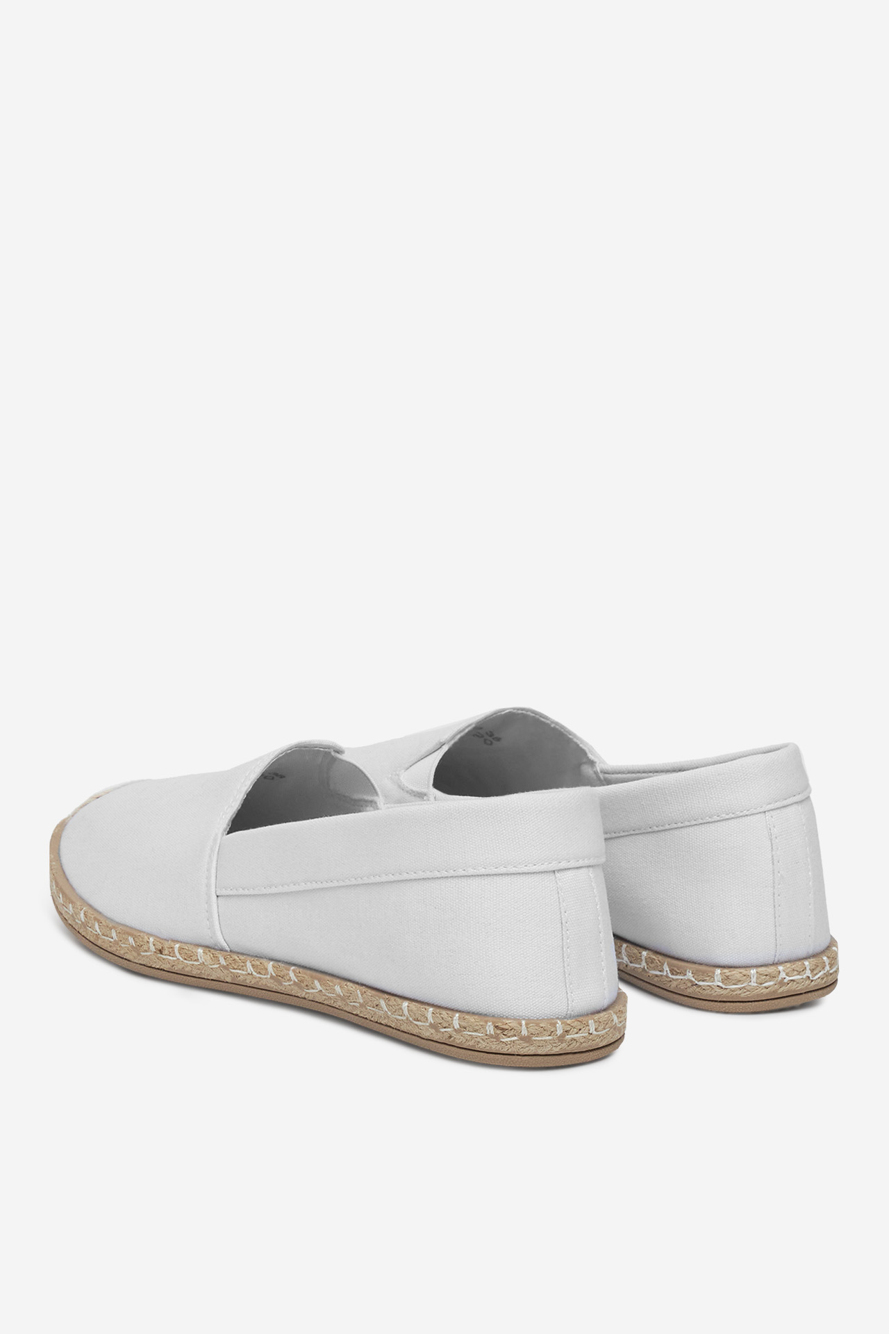 Espadrilky Biela