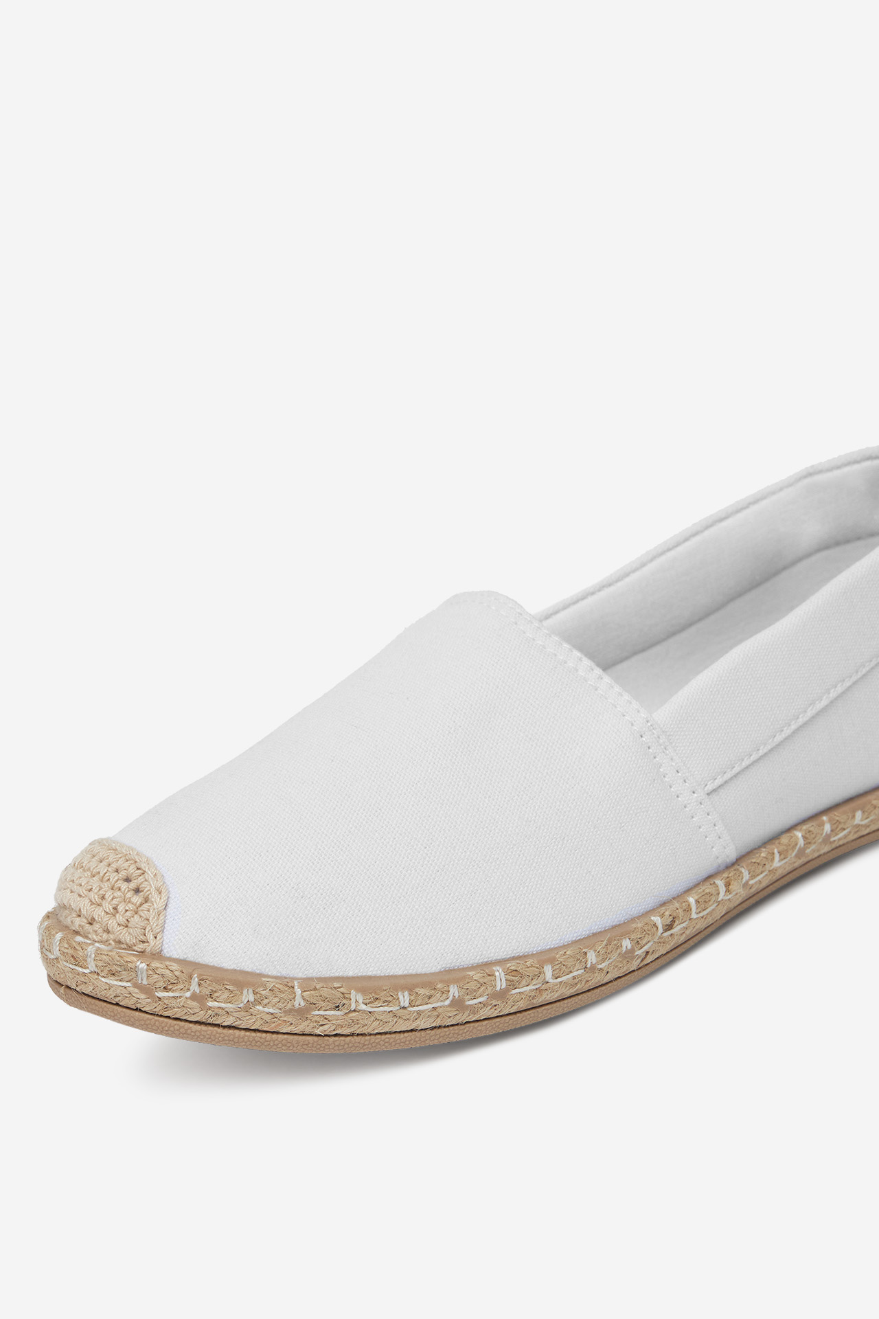 Espadrilky Biela